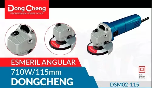 Galletera Esmeril Angular 4 1/2" eléctrica Dongcheng