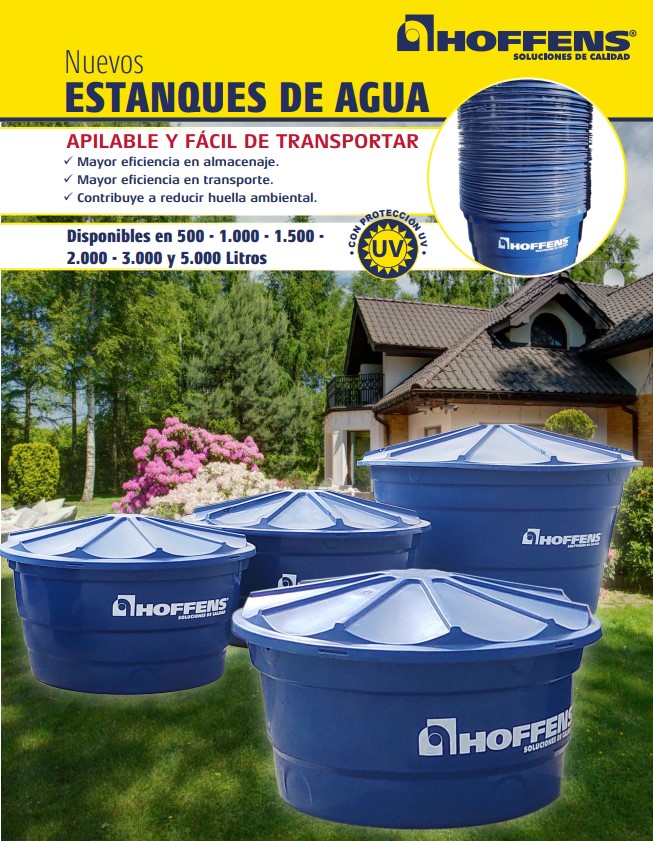 ESTANQUES DE AGUA CON TAPA