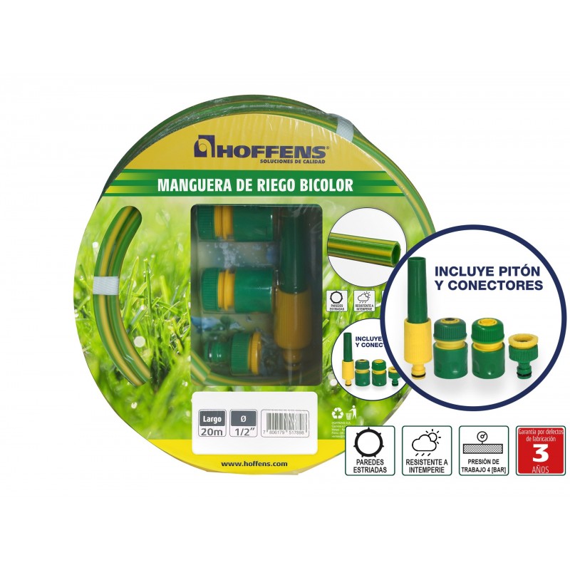Manguera de riego bicolor HOFFENS
