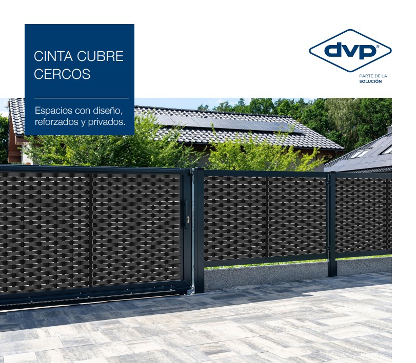 Cinta cubre cercos DVP