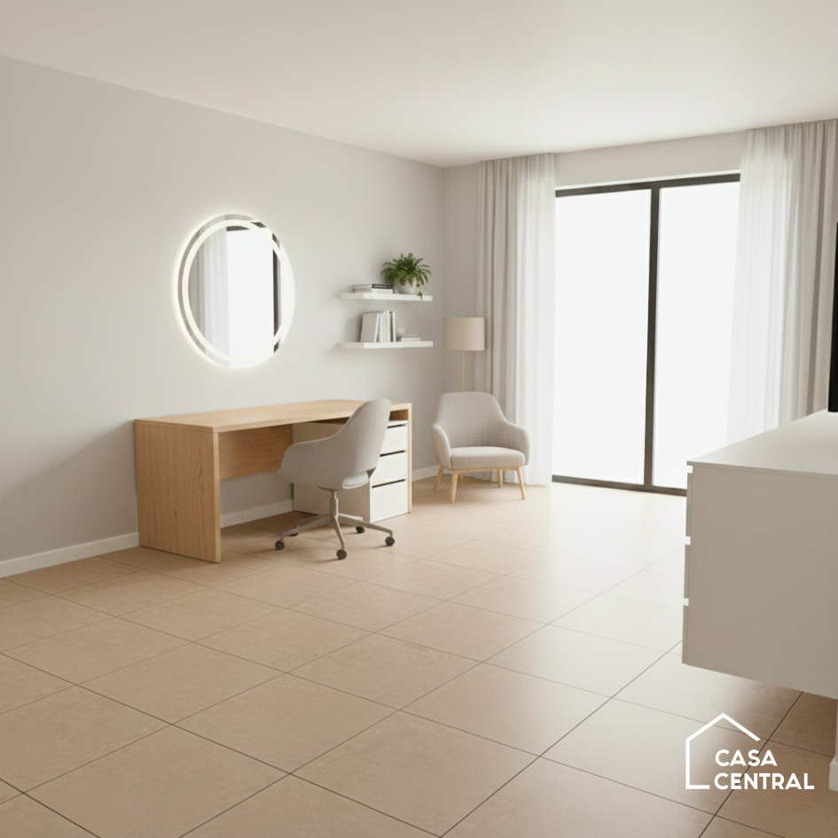 Porcelanato Metropole Mocca Granillado VIA ROSA