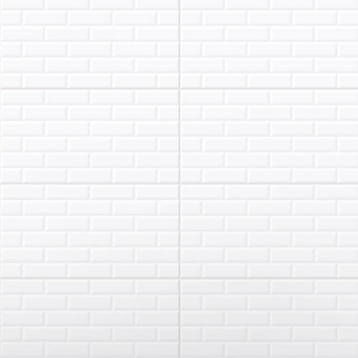 Revestimiento Ladrillo Blanco Brillo ALMEIDA