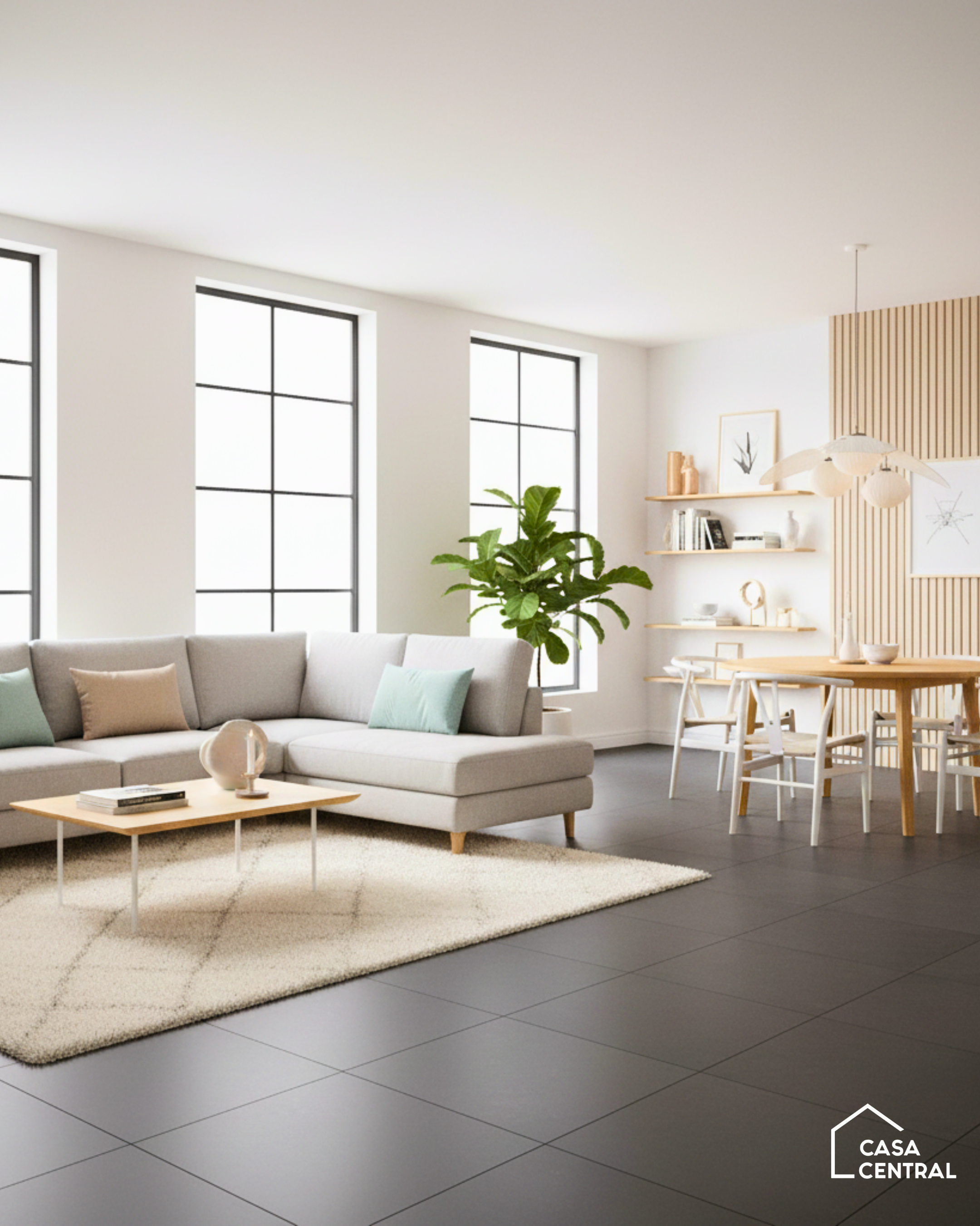 Porcelanato Metropole Grafite Granillado VIA ROSA