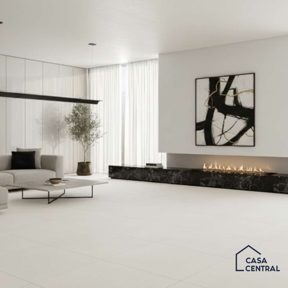 Porcelanato Mythos Black Pulido GAUDI 80 x 80