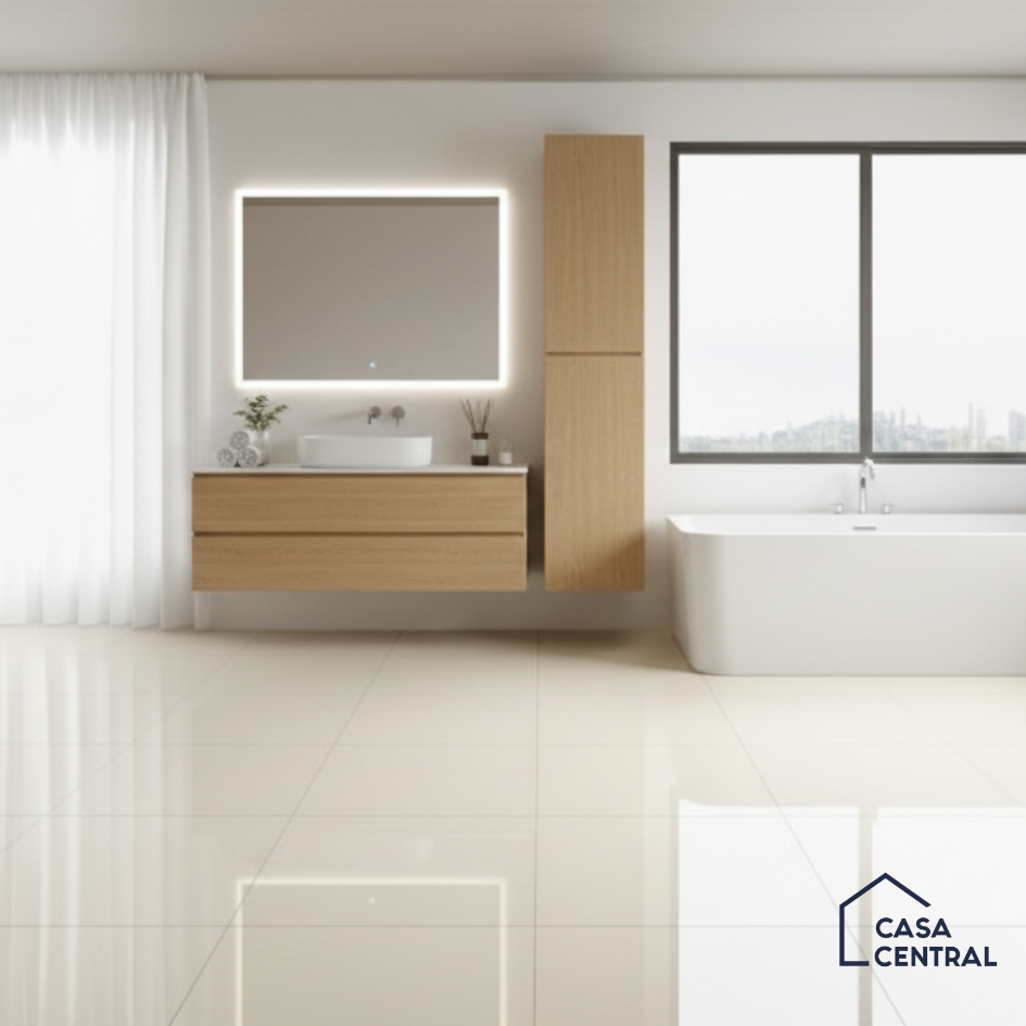 Porcelanato Crema Pulido GAUDI