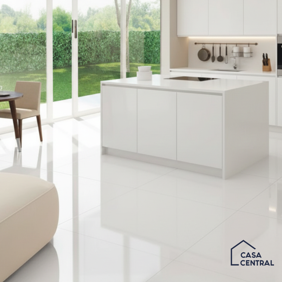 Porcelanato Blanco Pulido GAUDI