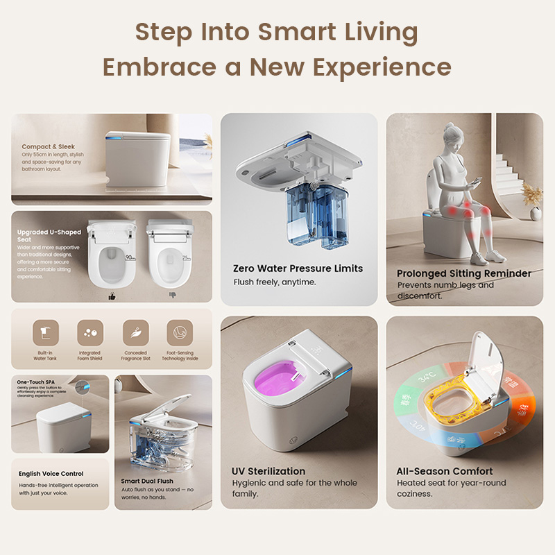 PMH-Y3 Smart Toilet Compact Design