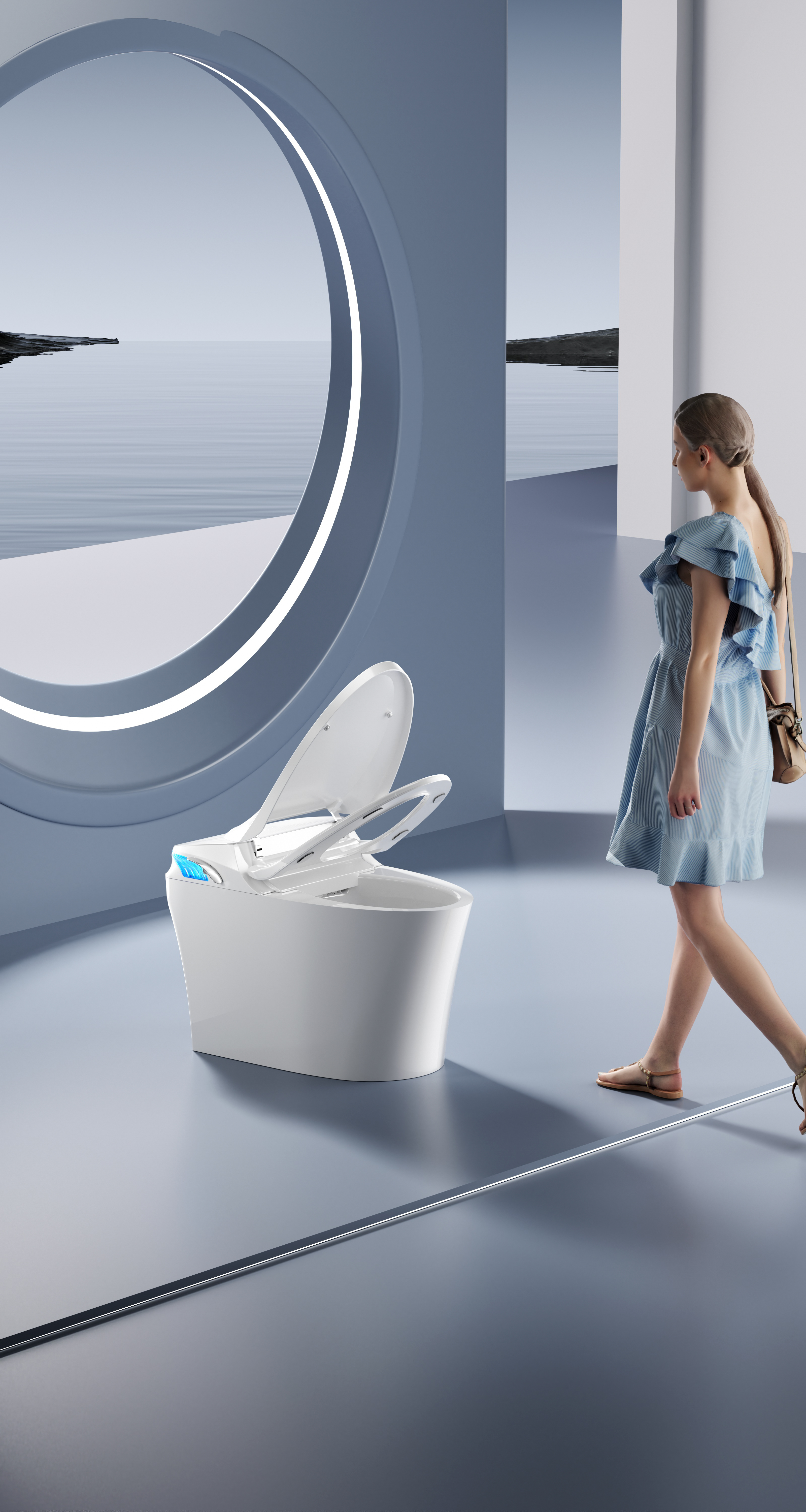 PMH-90Y1- Top Tier Smart Toilet 