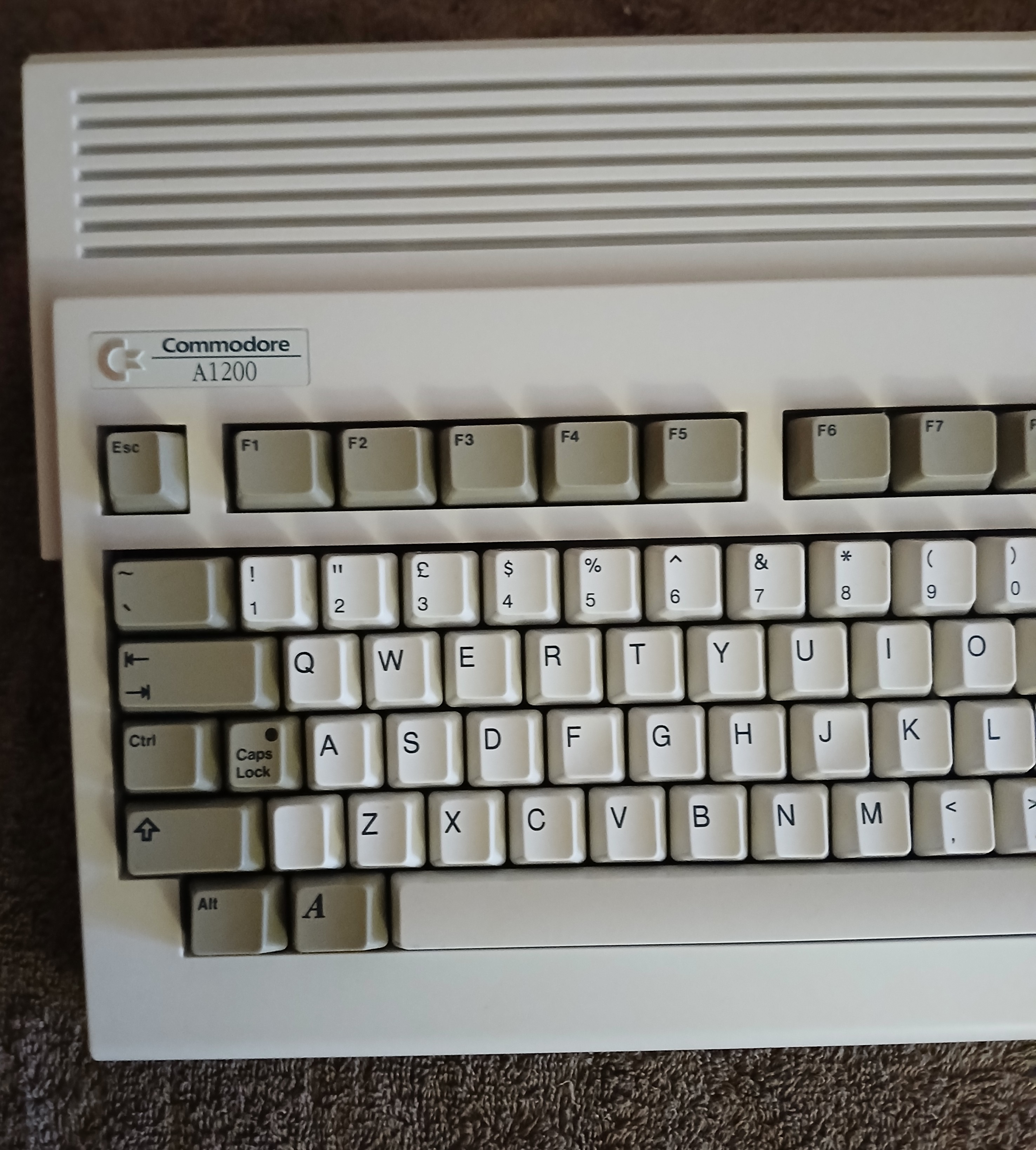 Commodore Amiga A1200 - Rev 2B - Recapped - Terriblefire 1230 Installed