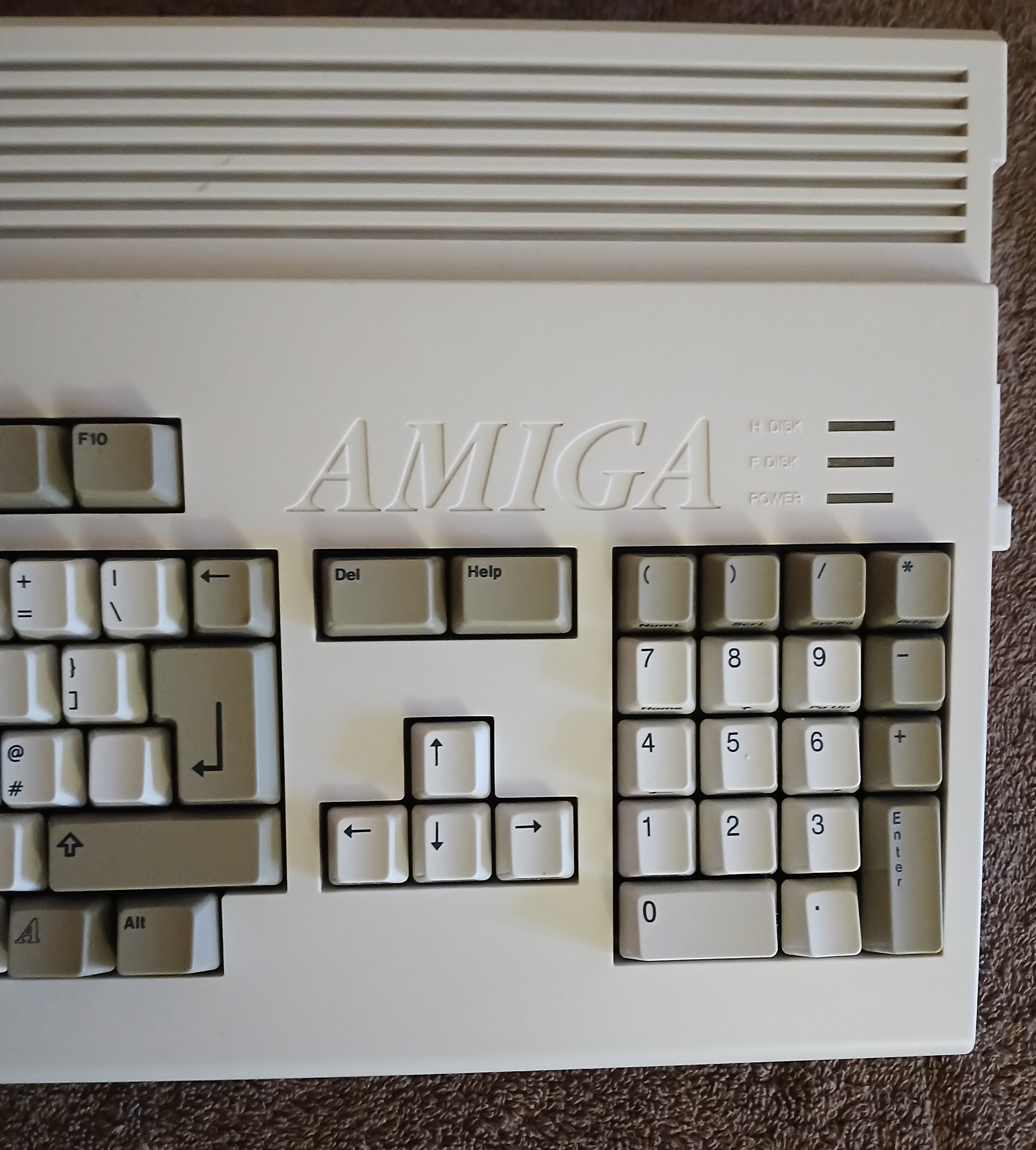 Commodore Amiga A1200 - Rev 2B - Recapped - Terriblefire 1230 Installed