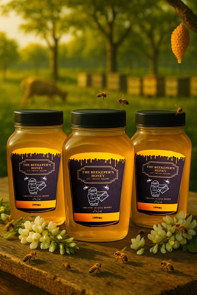 Acacia Honey (پھلائی کا شہد)