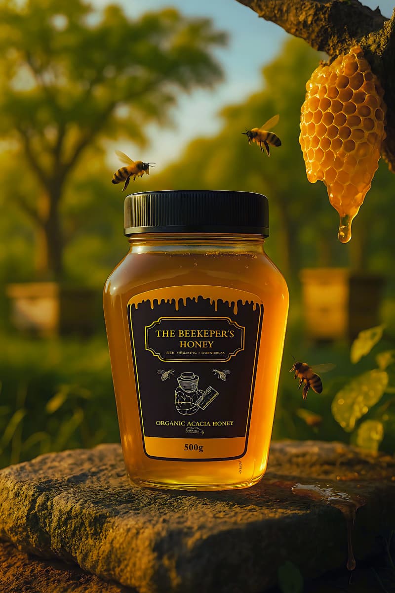 Acacia Honey (پھلائی کا شہد)