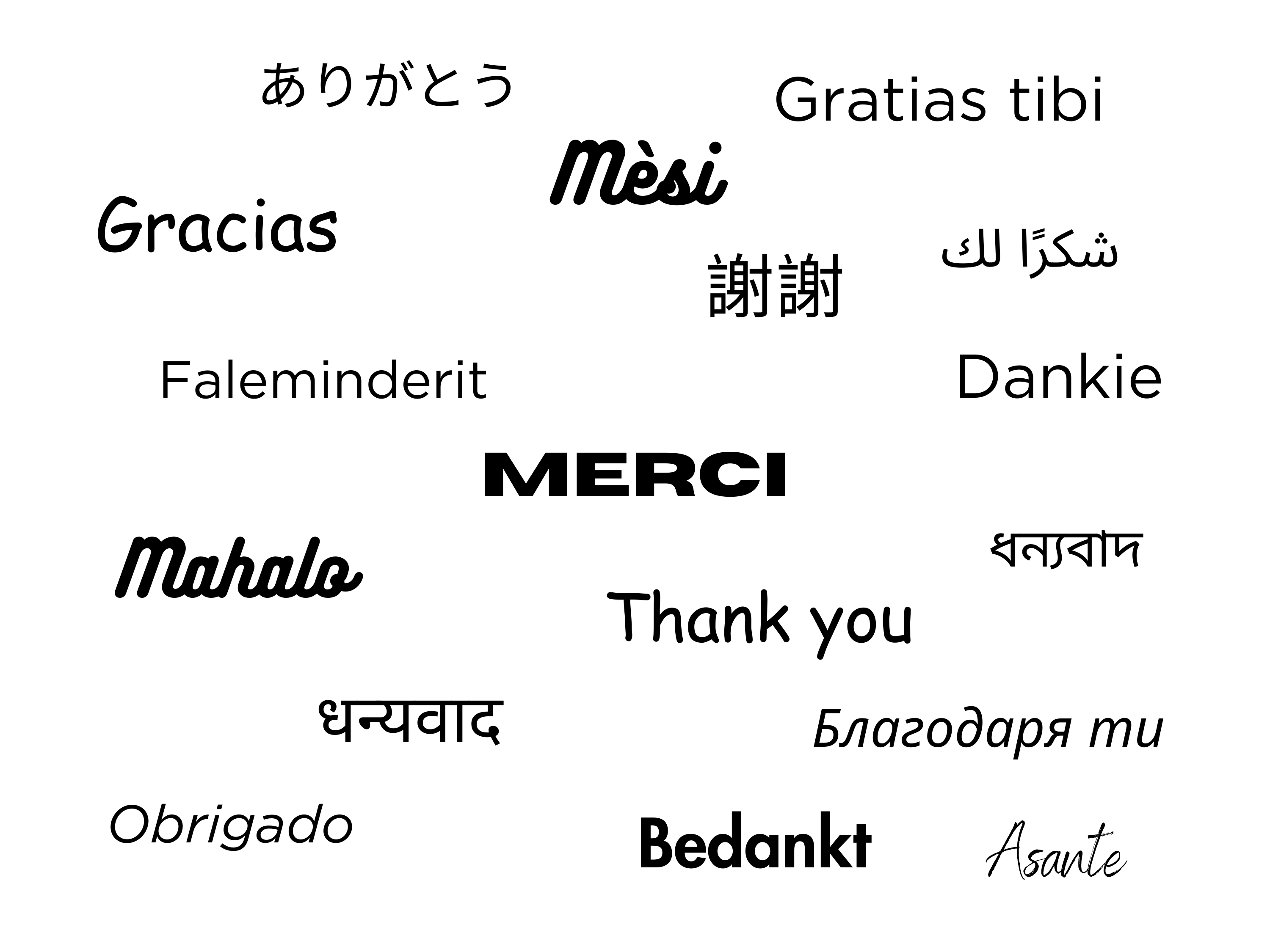 Countries and Islands Brushstroke Flags