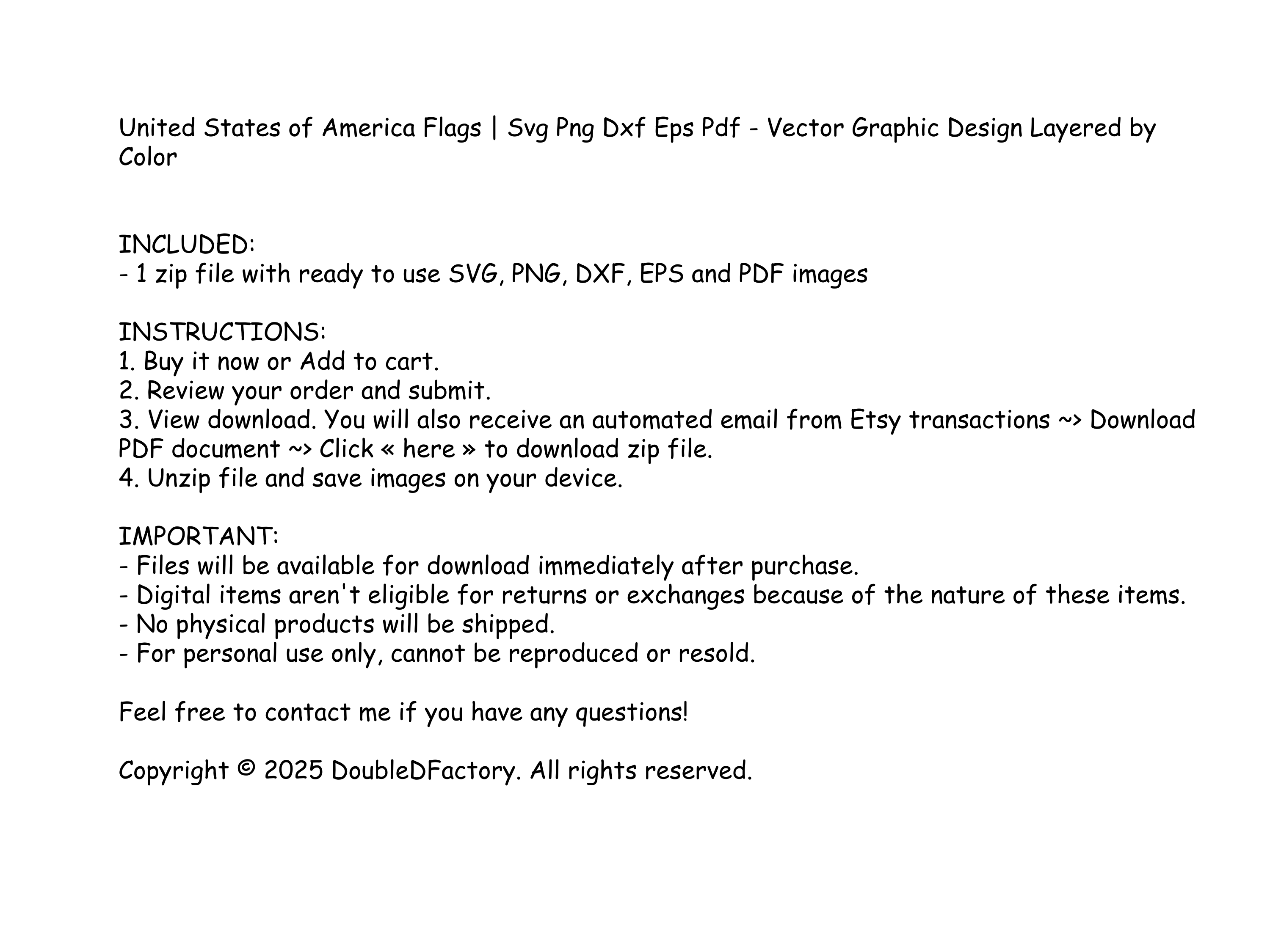 United States of America Flag