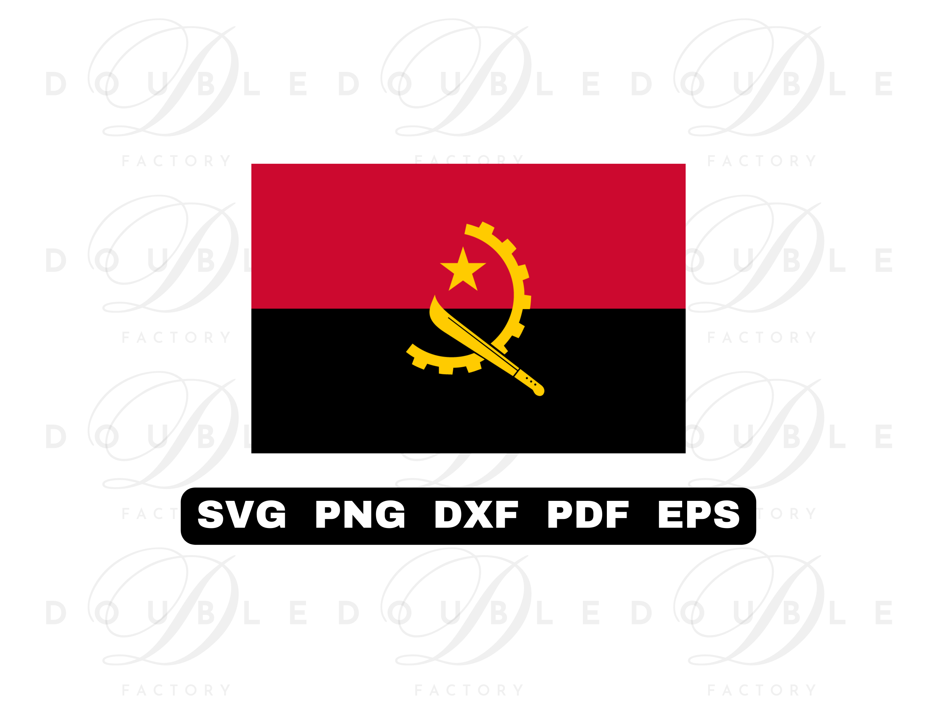 Angola Flag