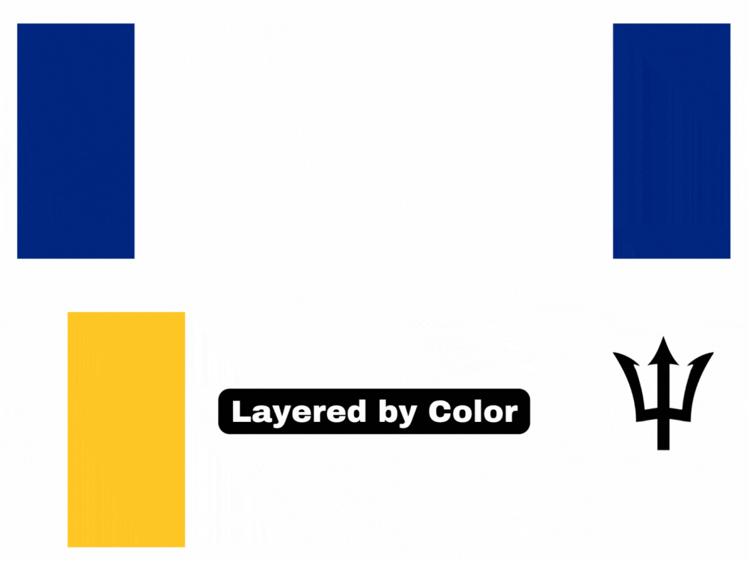 Barbados Flag