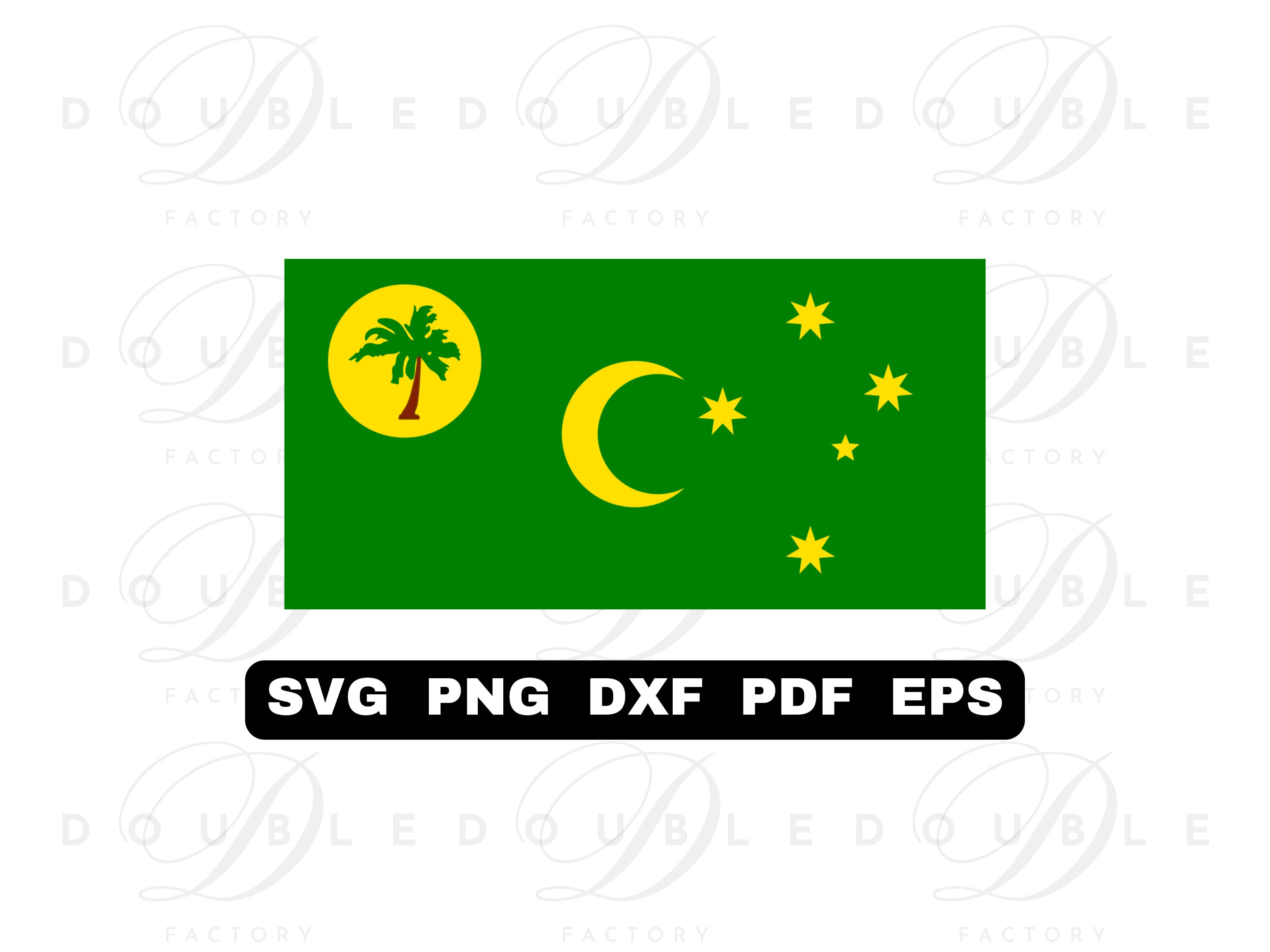 Cocos Keeling Islands Flag
