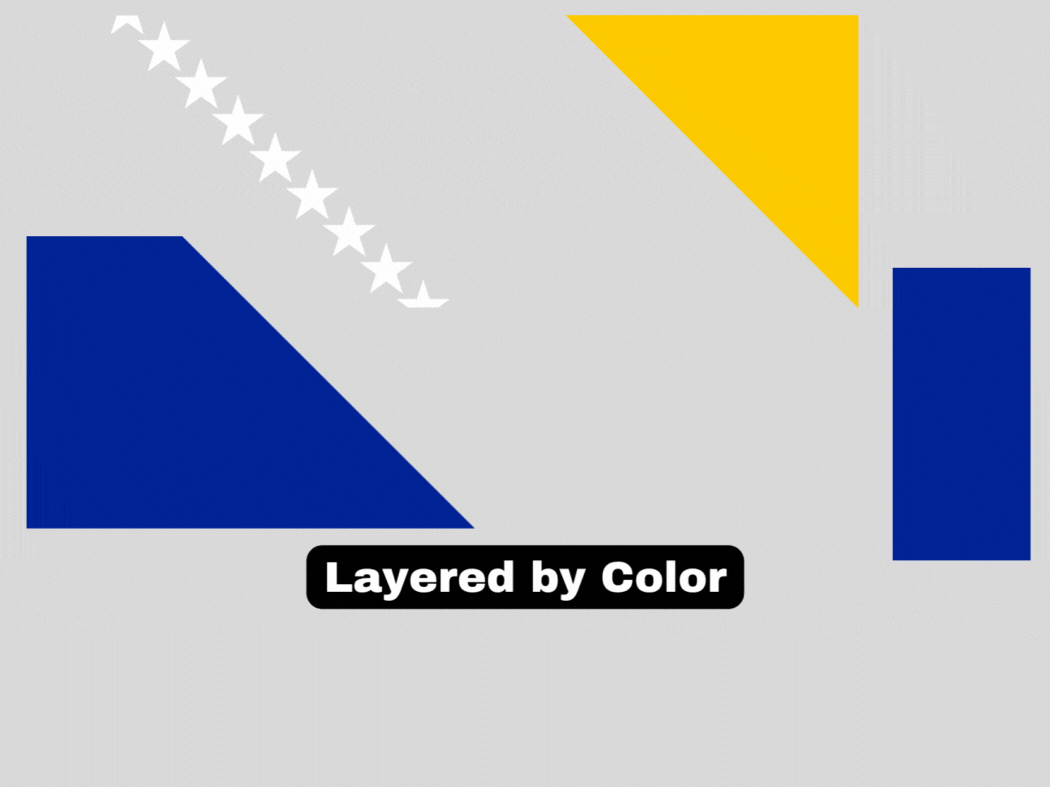 Bosnia and Herzegovina Flag