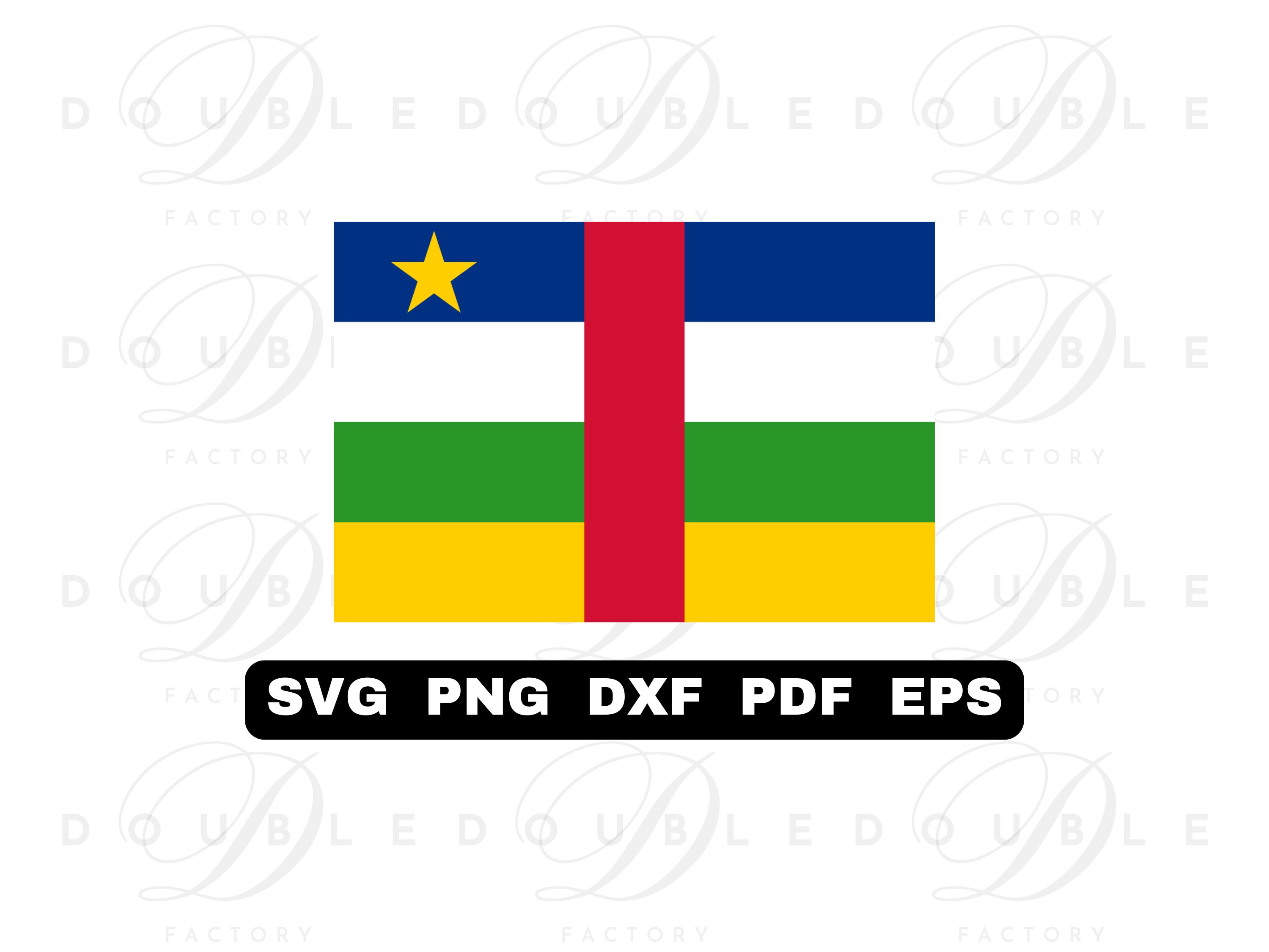 Central African Republic Flag