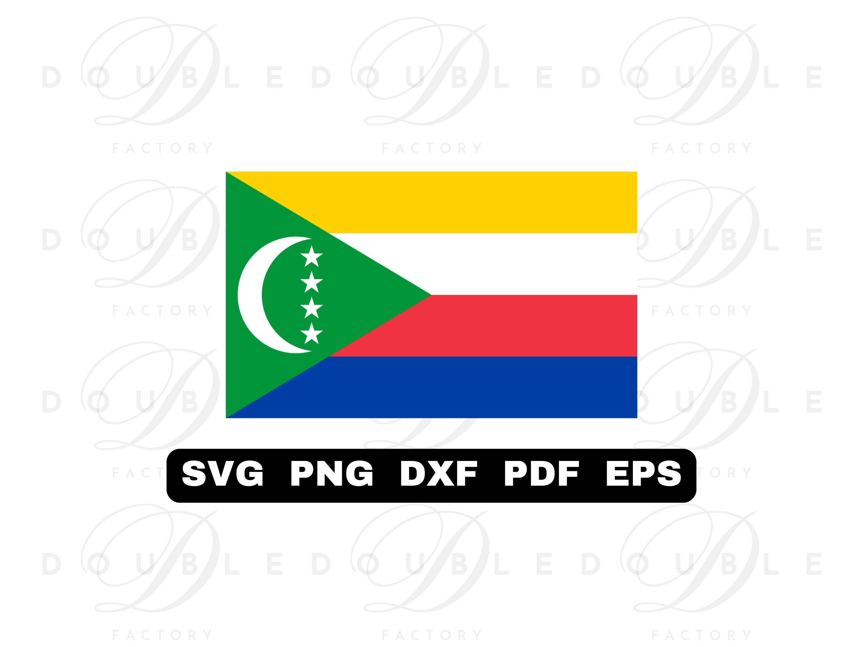 Comoros Islands Flag