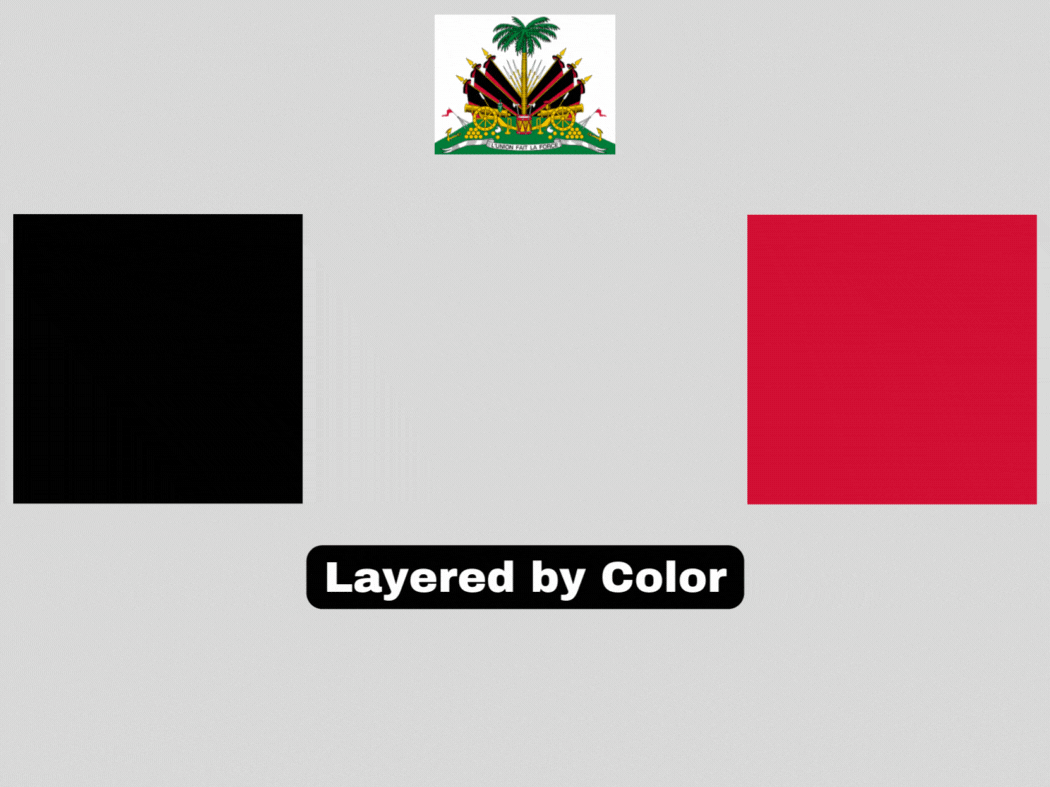 Haiti Flag (1964-1986)