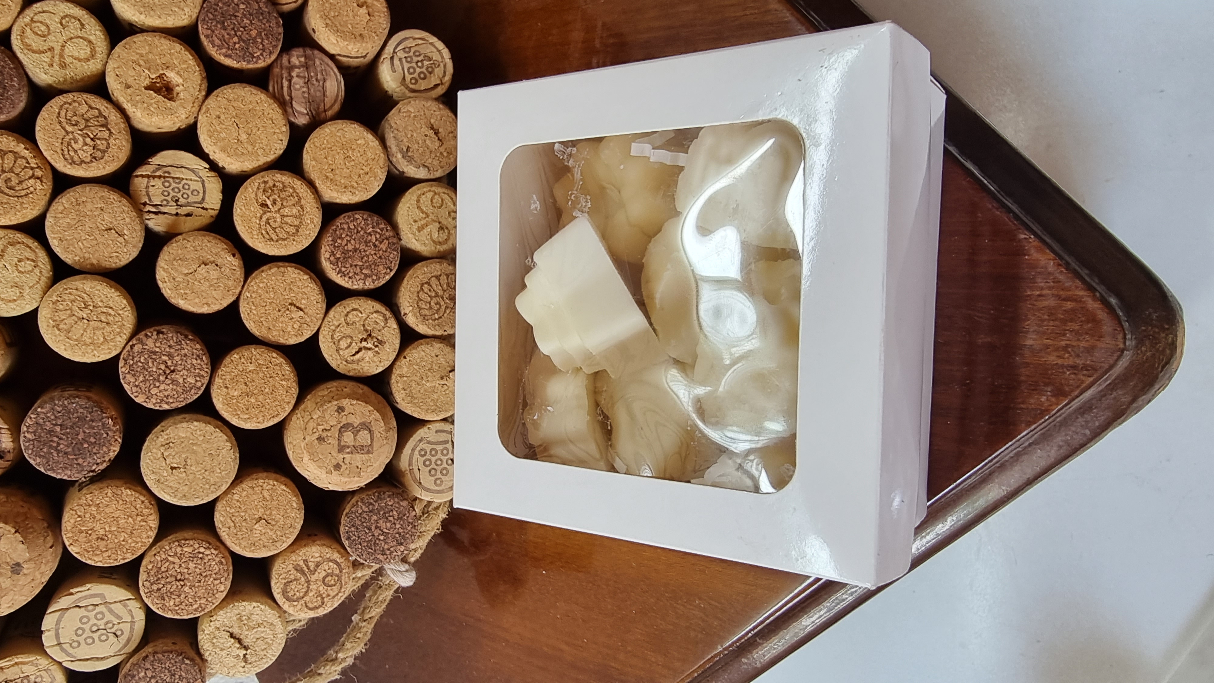 Wax melts with vanilla scent