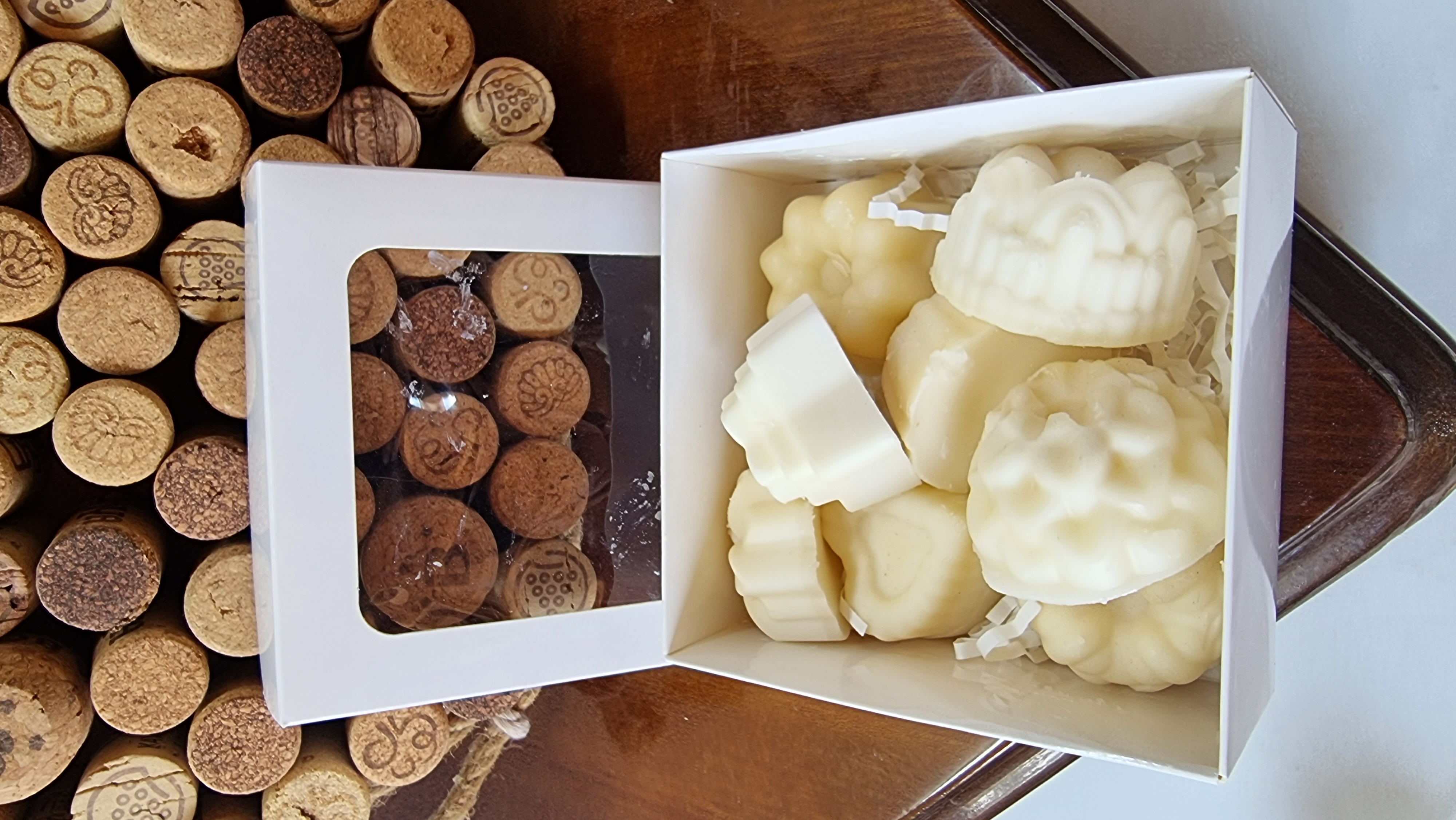 Wax melts with vanilla scent