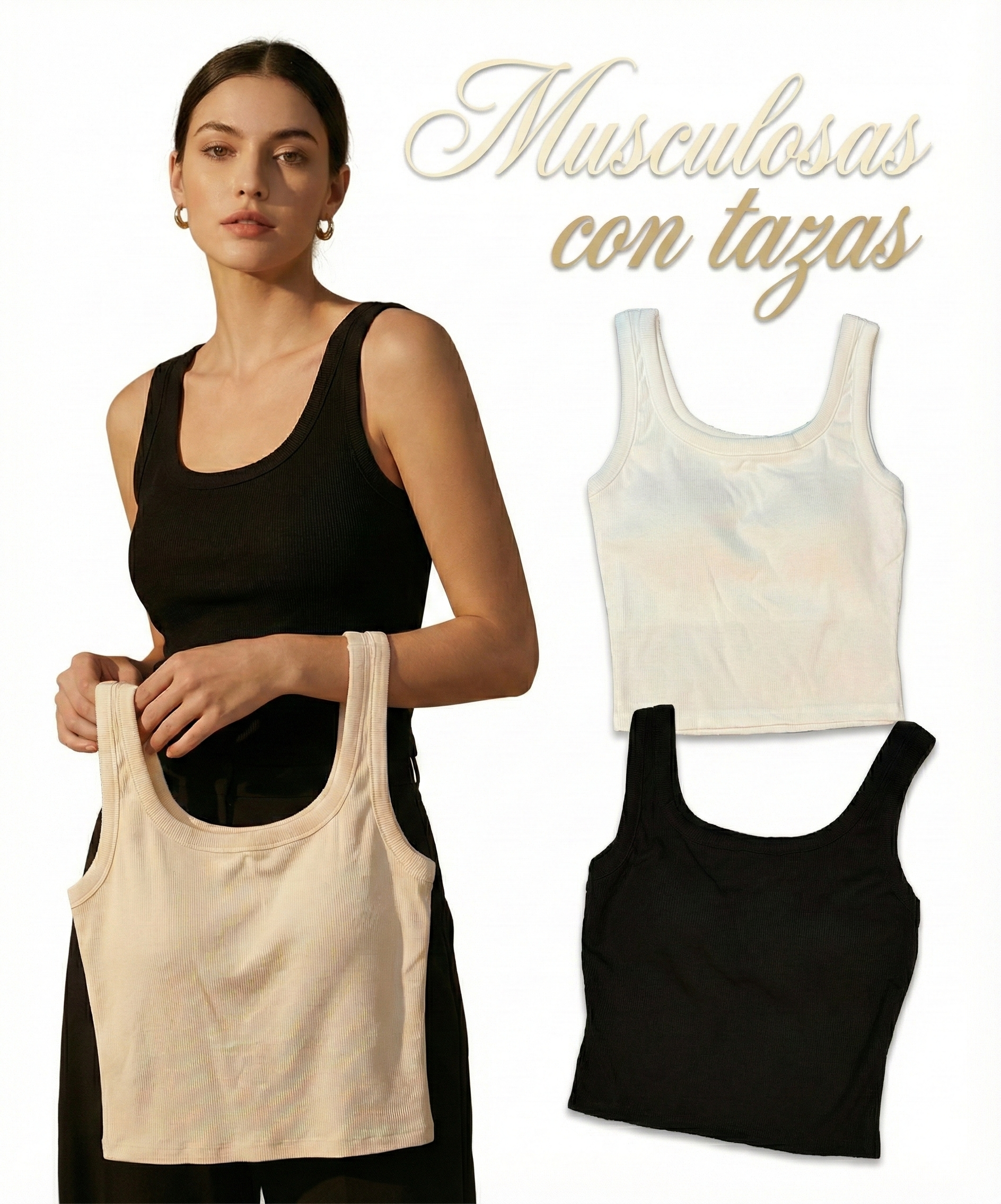 Musculosa Tazas