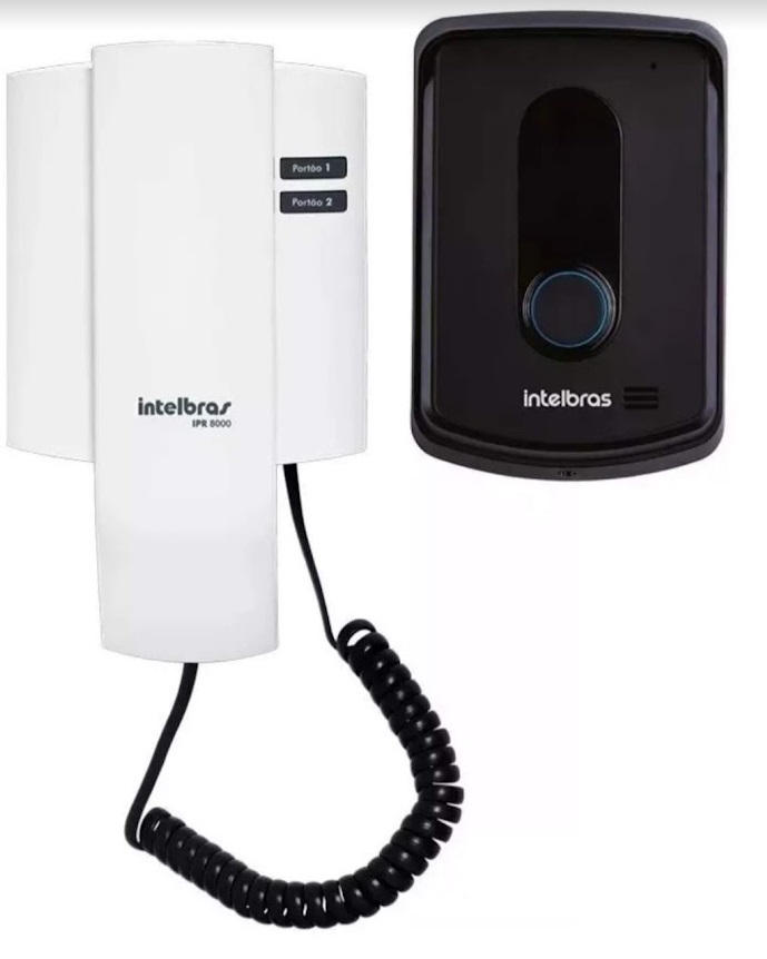 Porteiro com áudio, já instalado