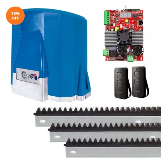 Motor garen jetflex industrial 1500kg, já instalado