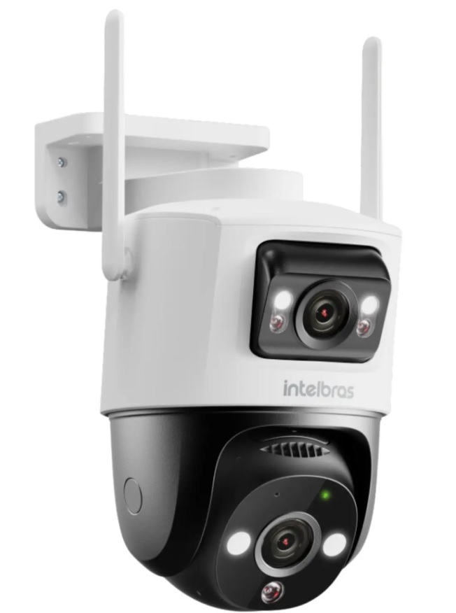 Camera intelbras im9 com duas lentes 3mega