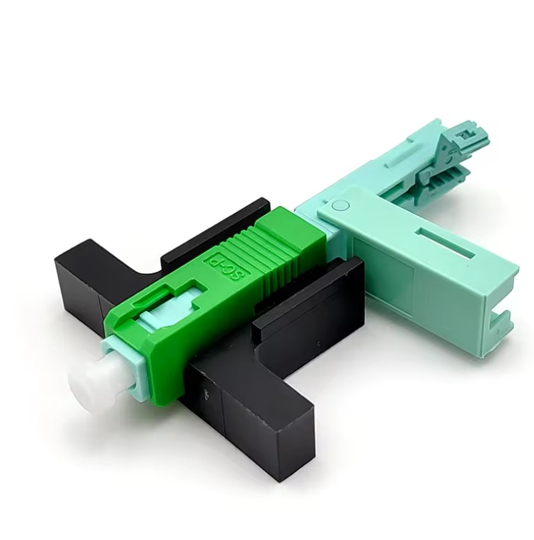 Conector de fibra óptica SC/APC