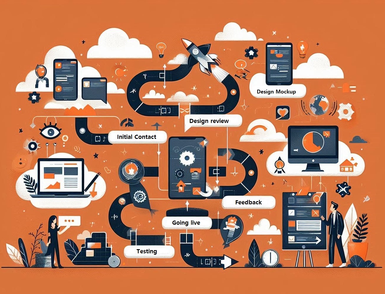 Processus d'intégration pour votre maquette gratuite: votre démarrage en douceur vers le succès