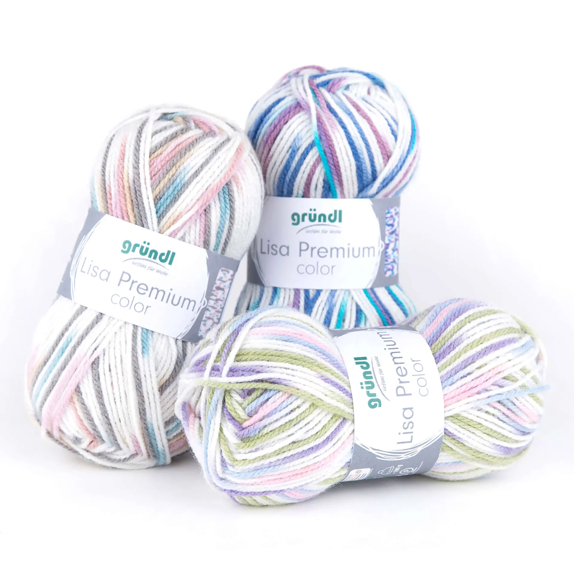    Lisa Premium  - Blanco, Lila, Lima, Rosa 