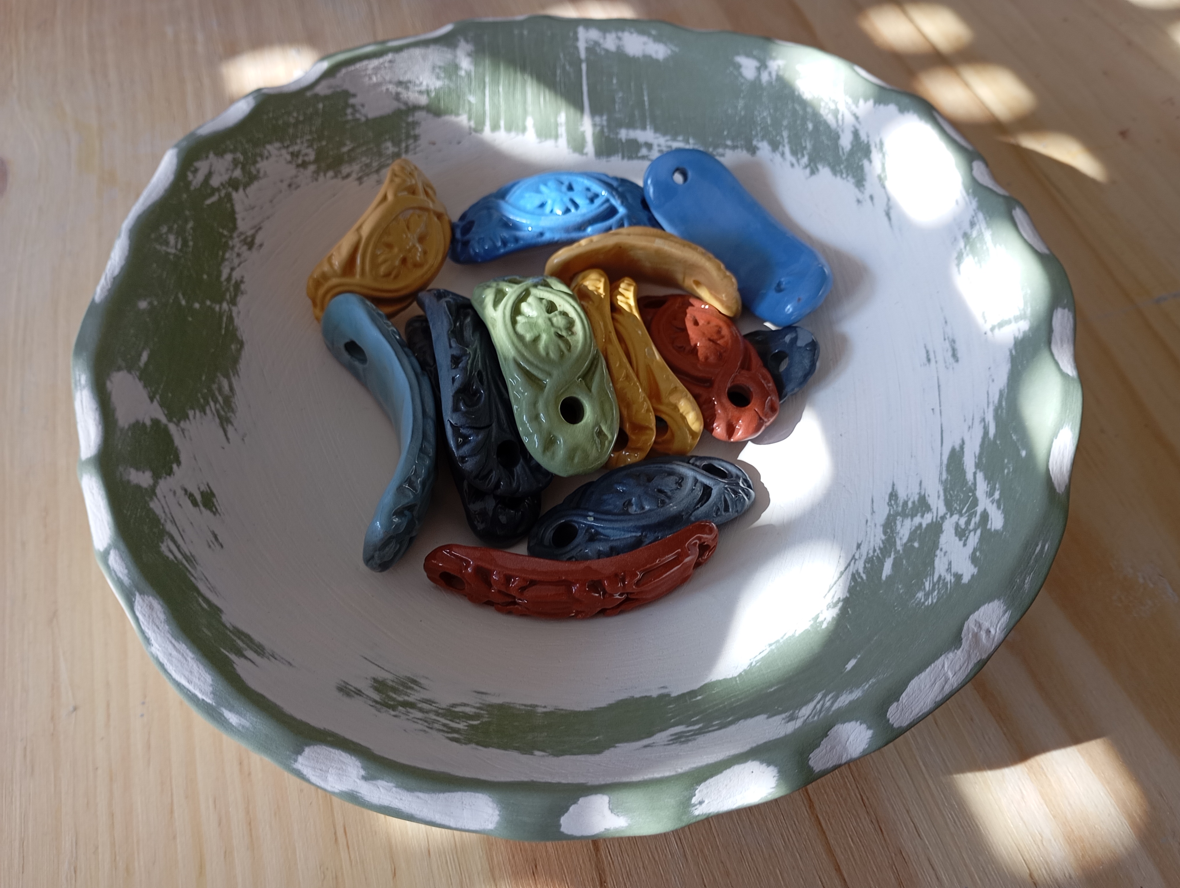 Pasta Gres - 5 colores diferentes - 1Kg por color 