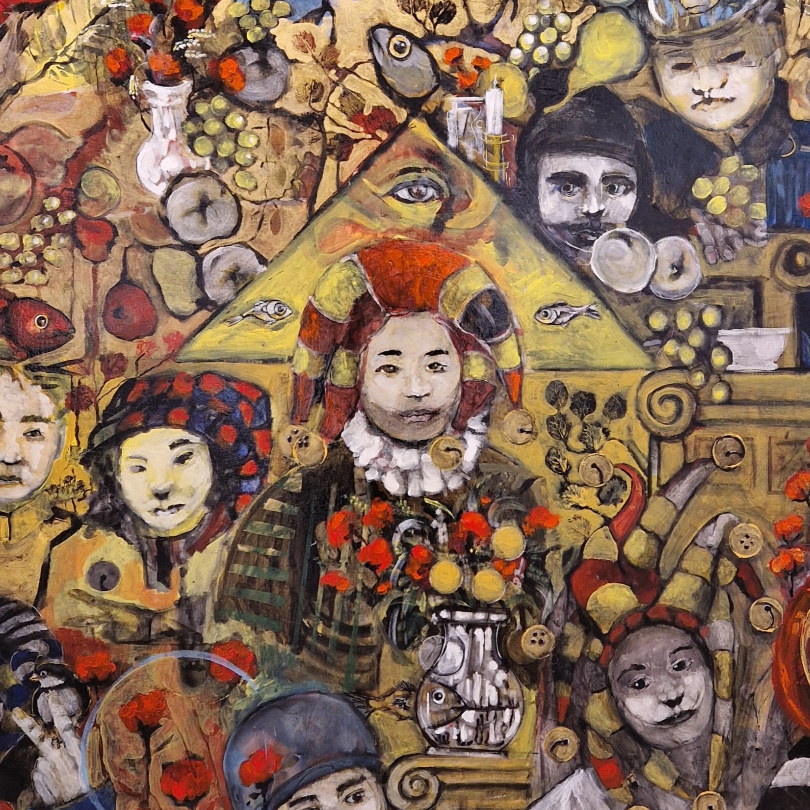 Reunión en el jardín