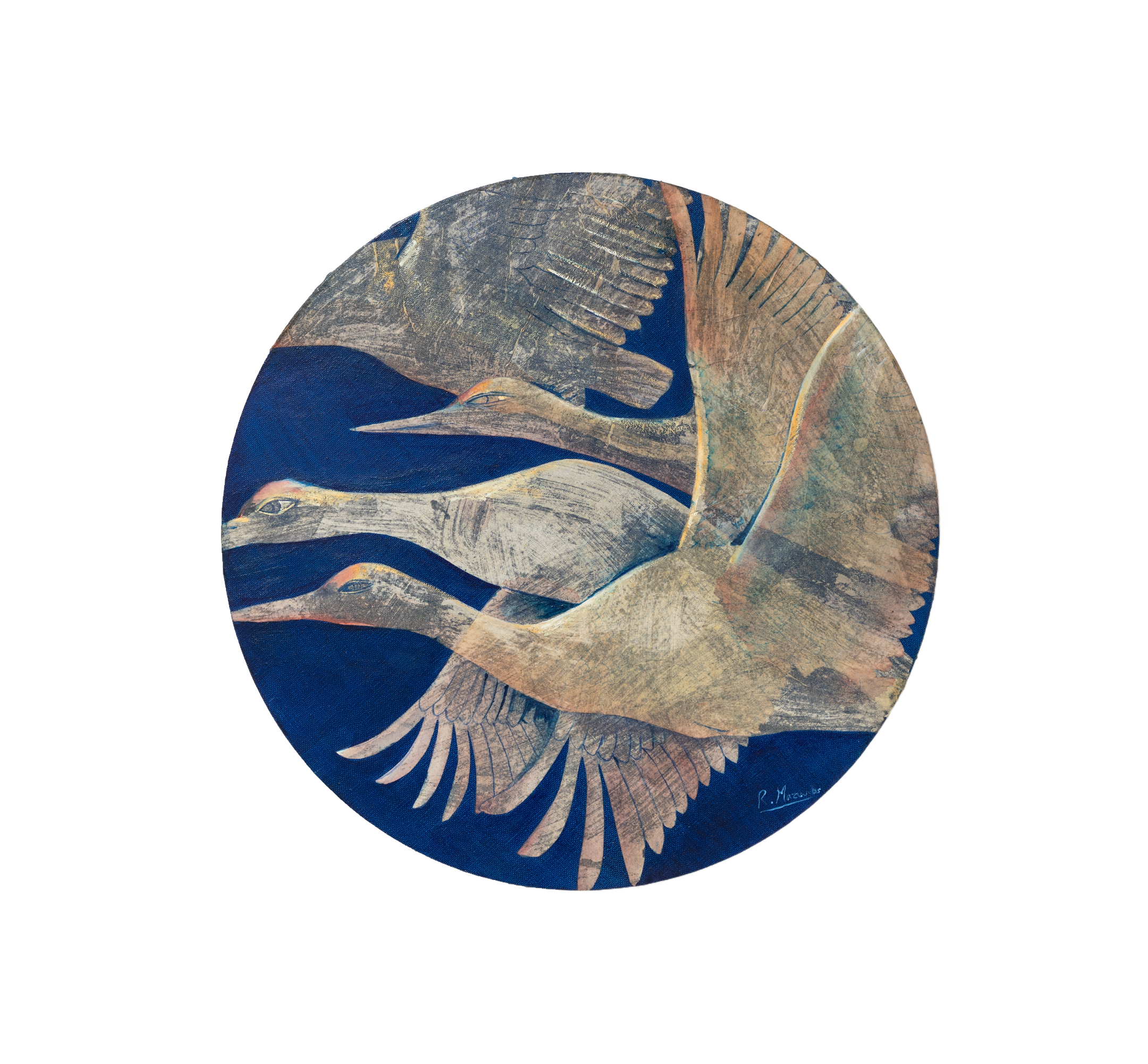 La llegada de las grullas