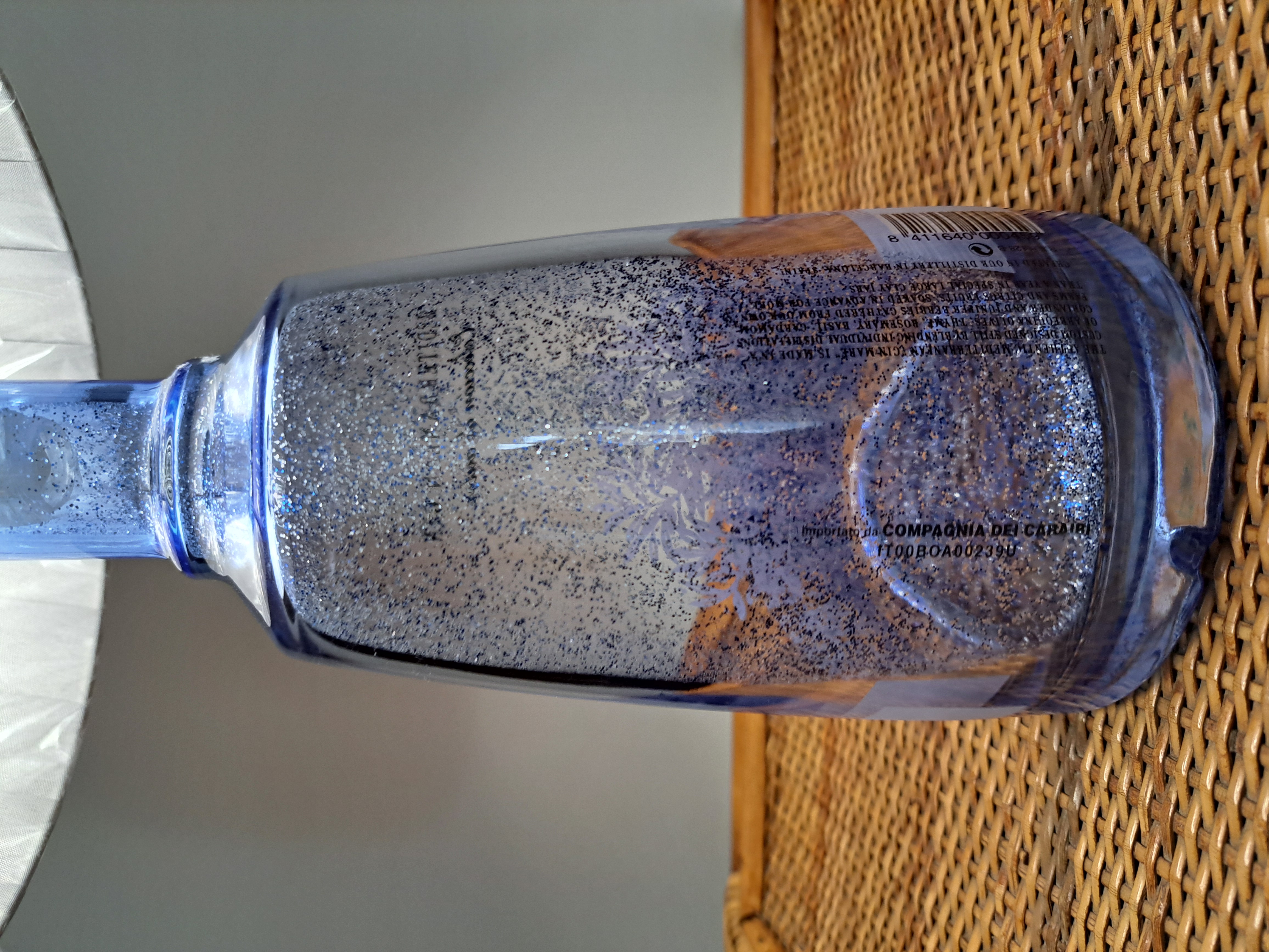 Lampada Bottiglia Gin Mare