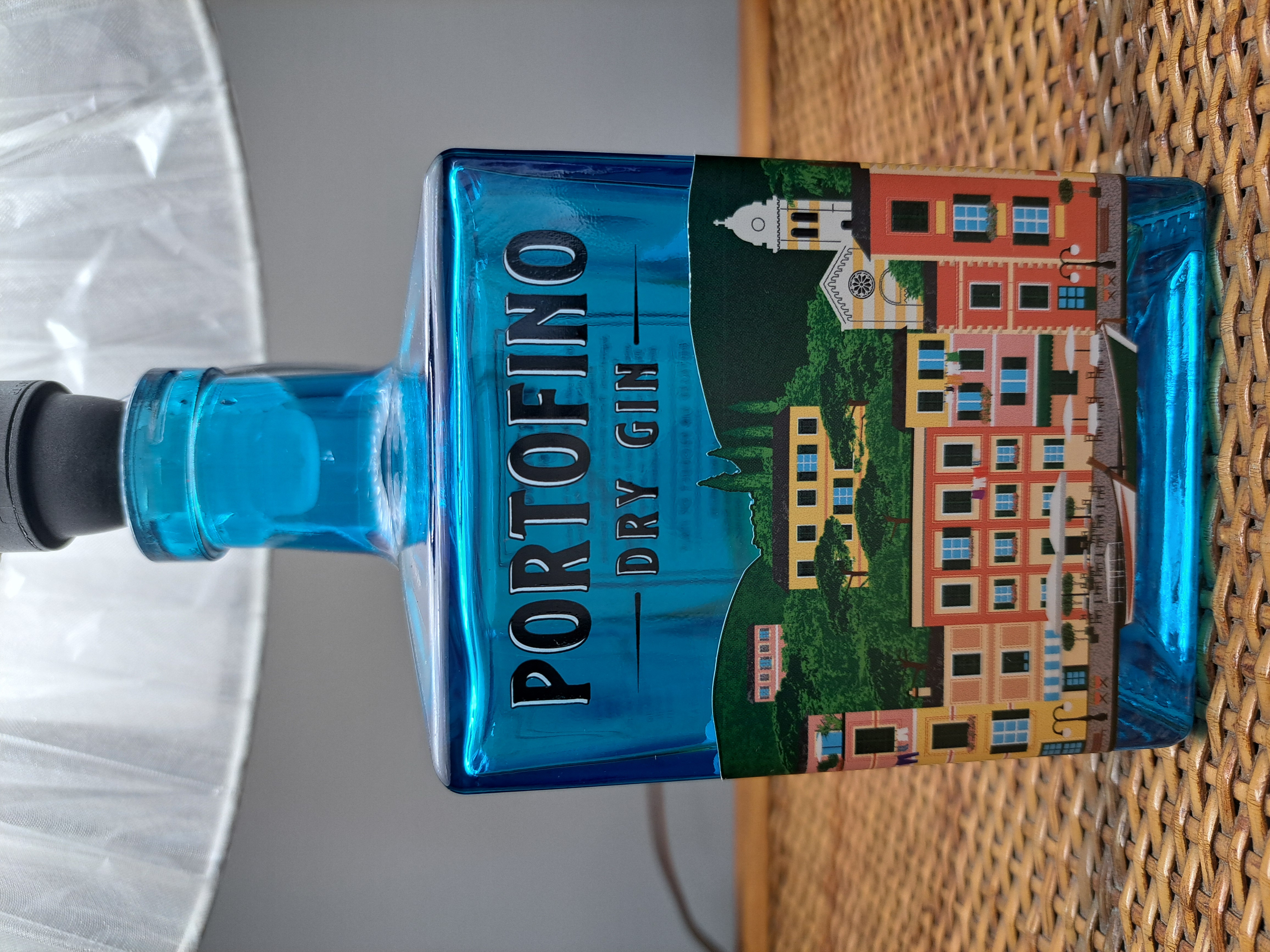 Lampada Bottiglia Gin Portofino
