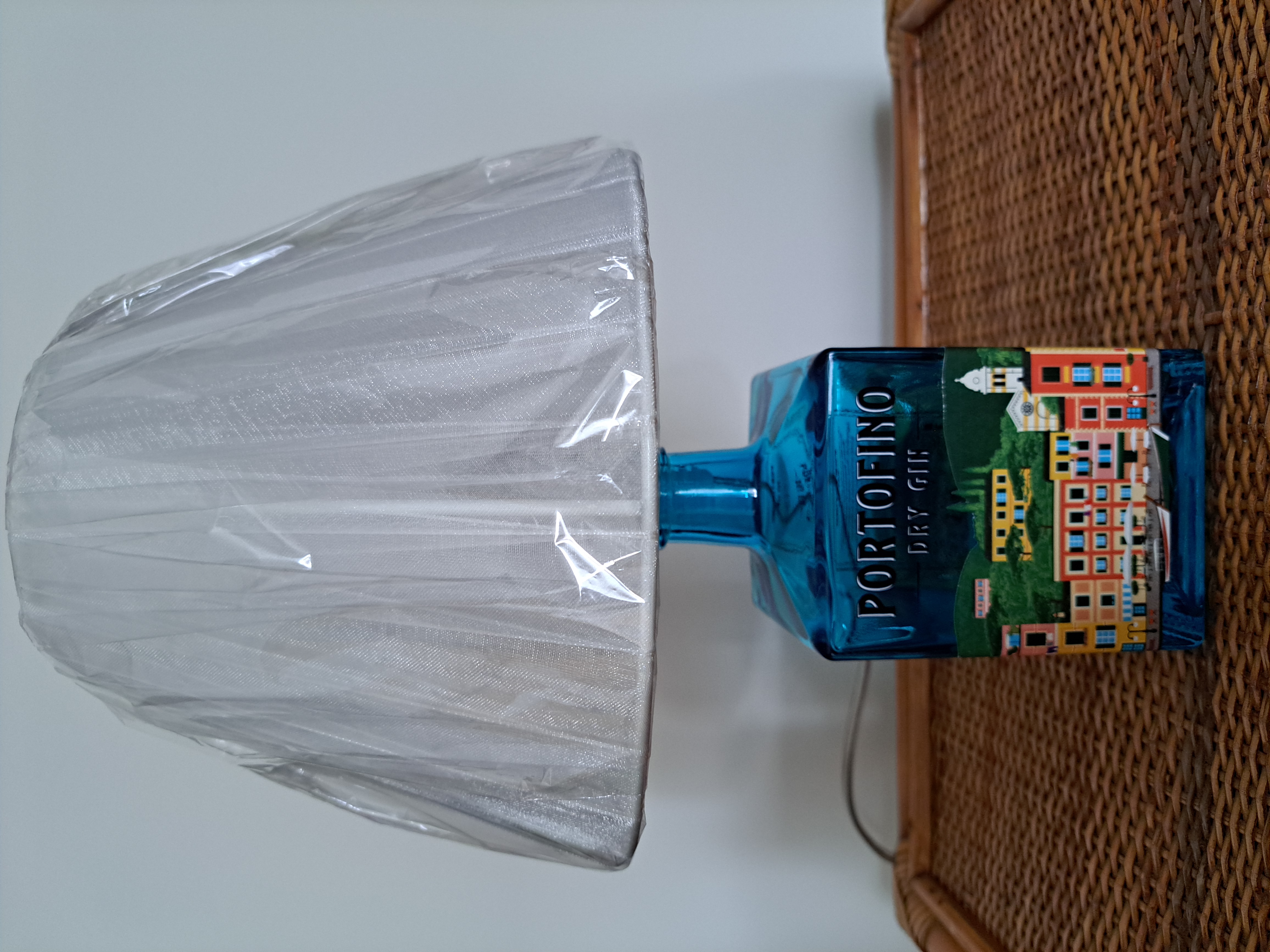 Lampada Bottiglia Gin Portofino