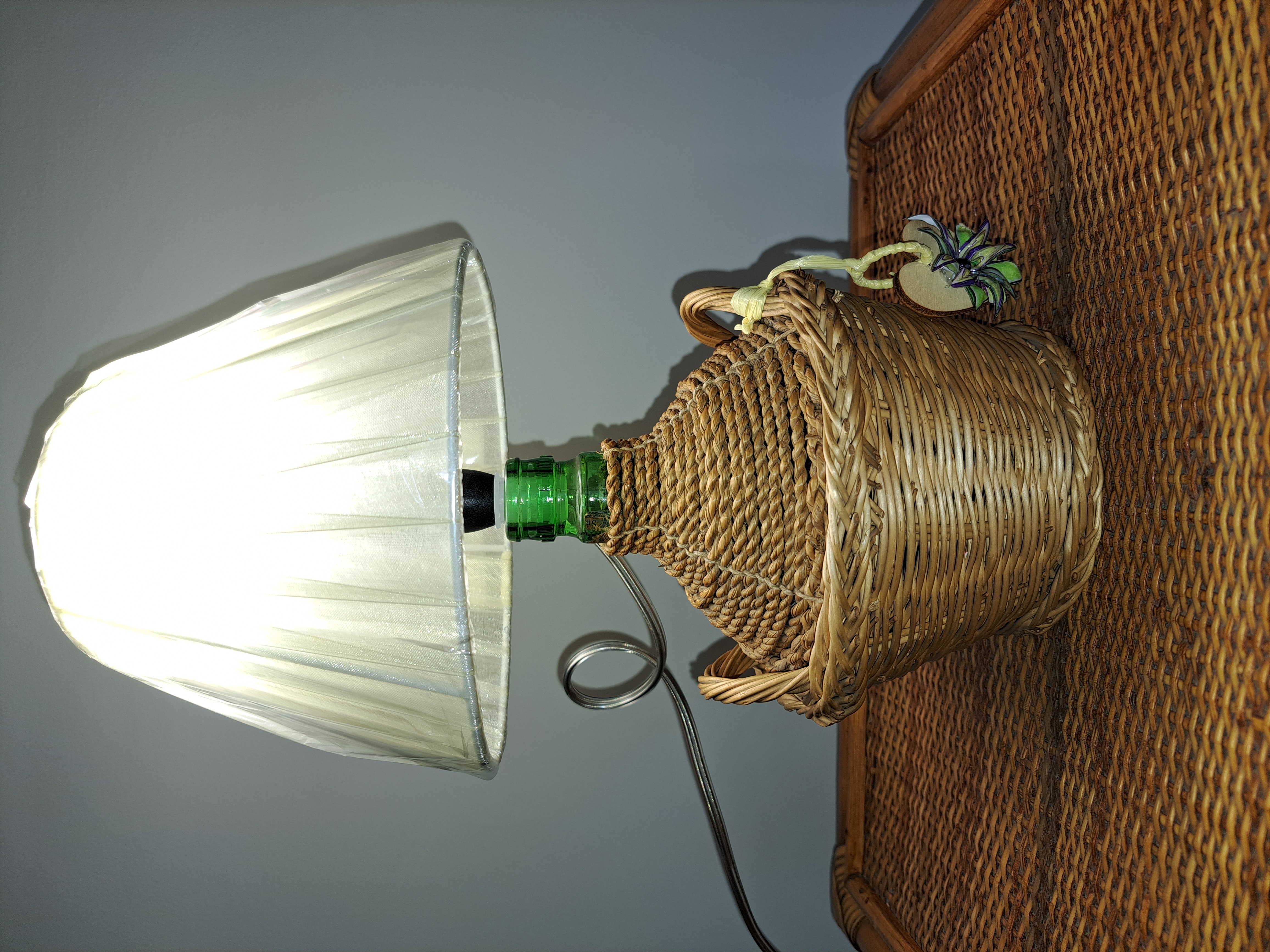 Fiasco Intrecciato Lampada Led