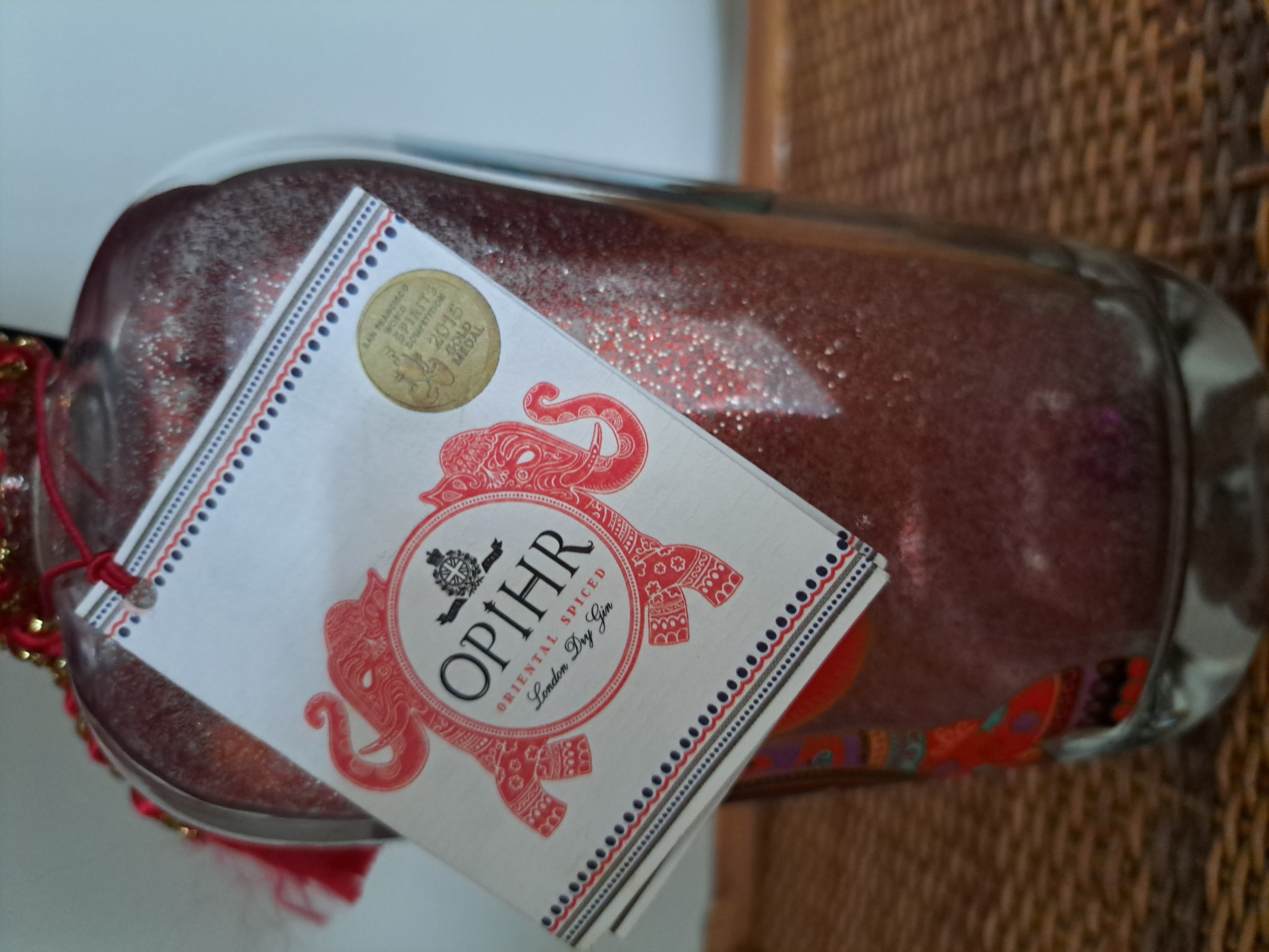 Lampada Bottiglia Ophir Gin