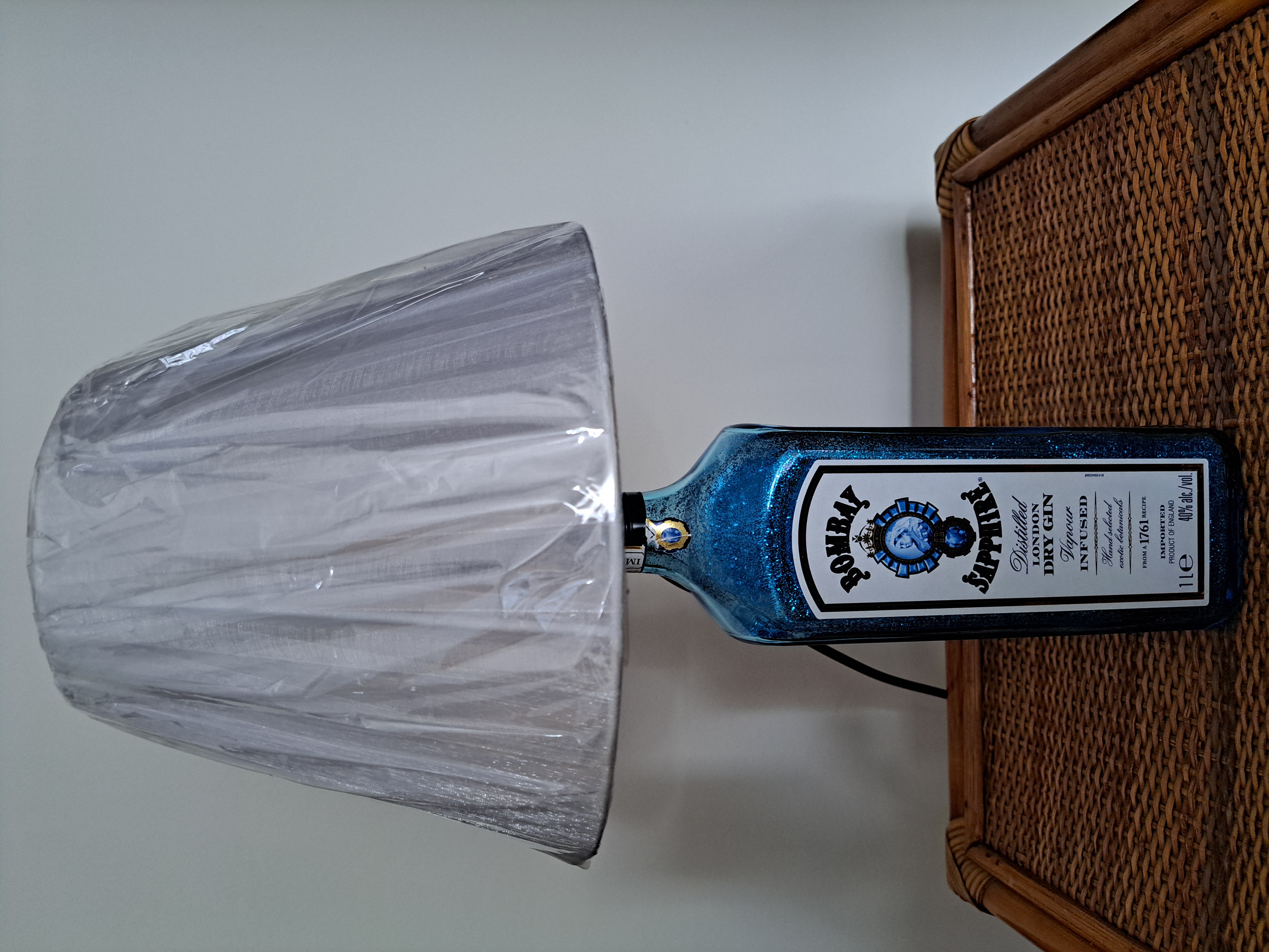 Lampada Bottiglia Bombay Sapphire