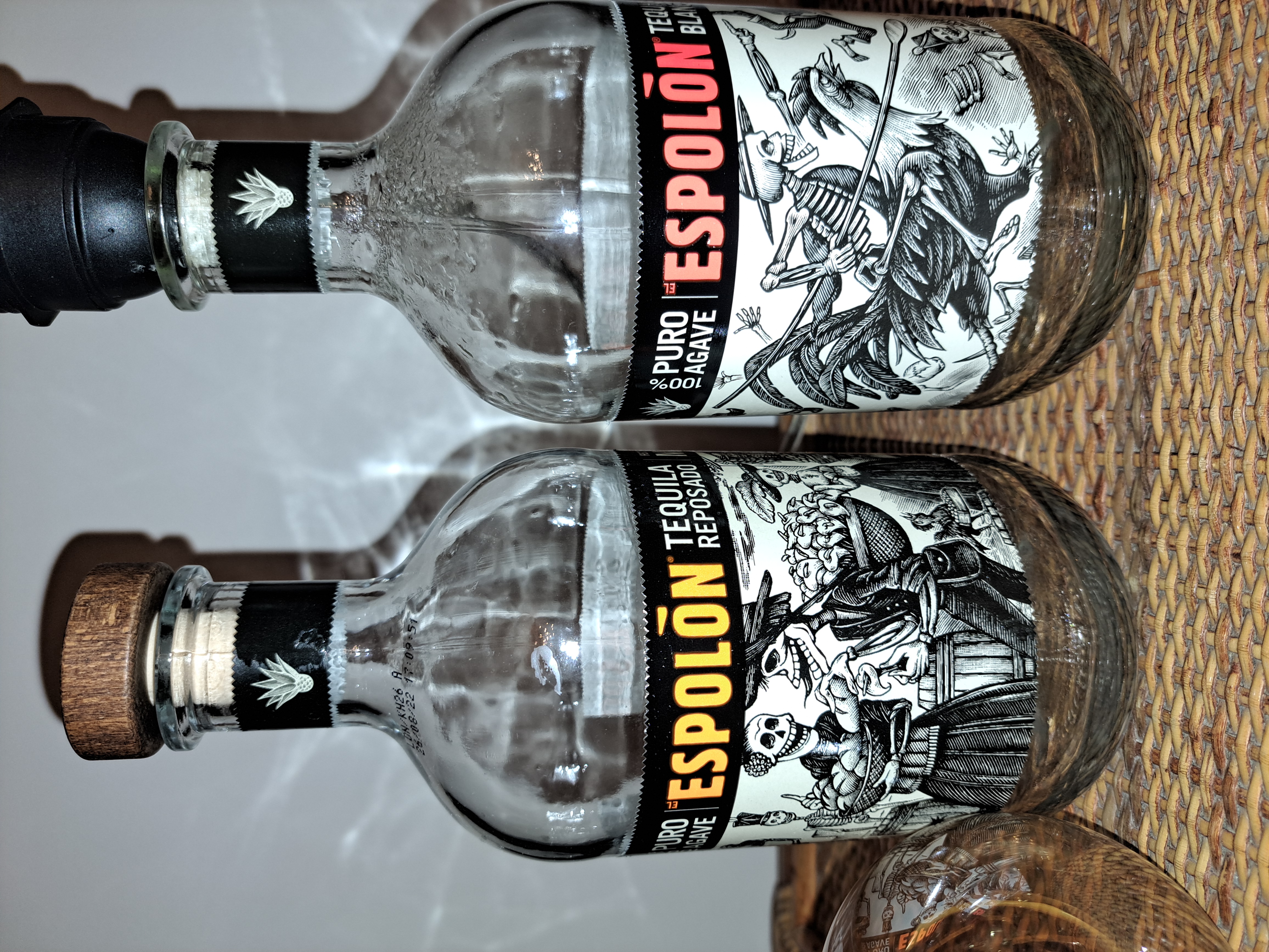 Lampada Led Bottiglia Espolon Tequila