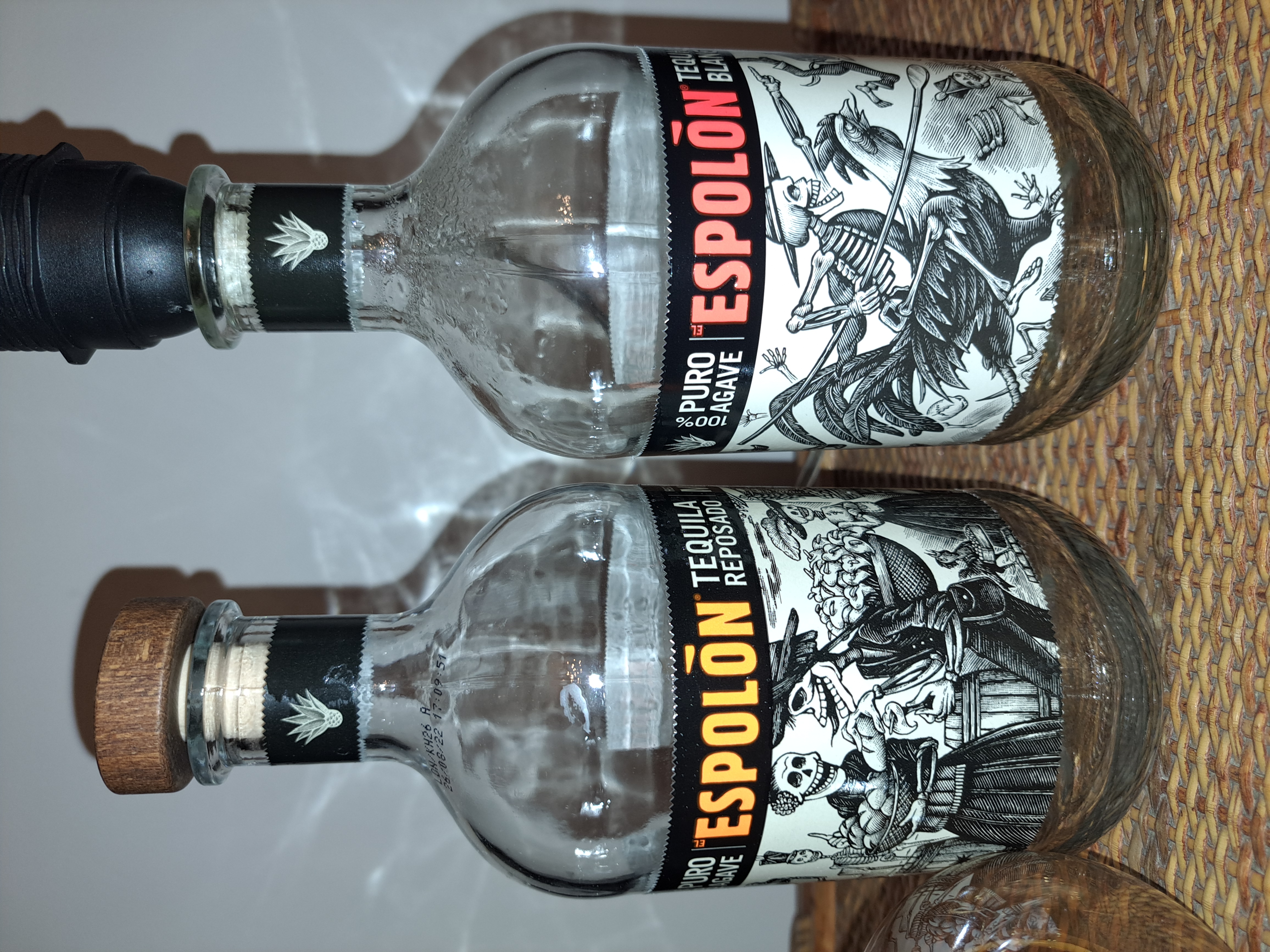 Lampada Led Bottiglia Espolon Tequila