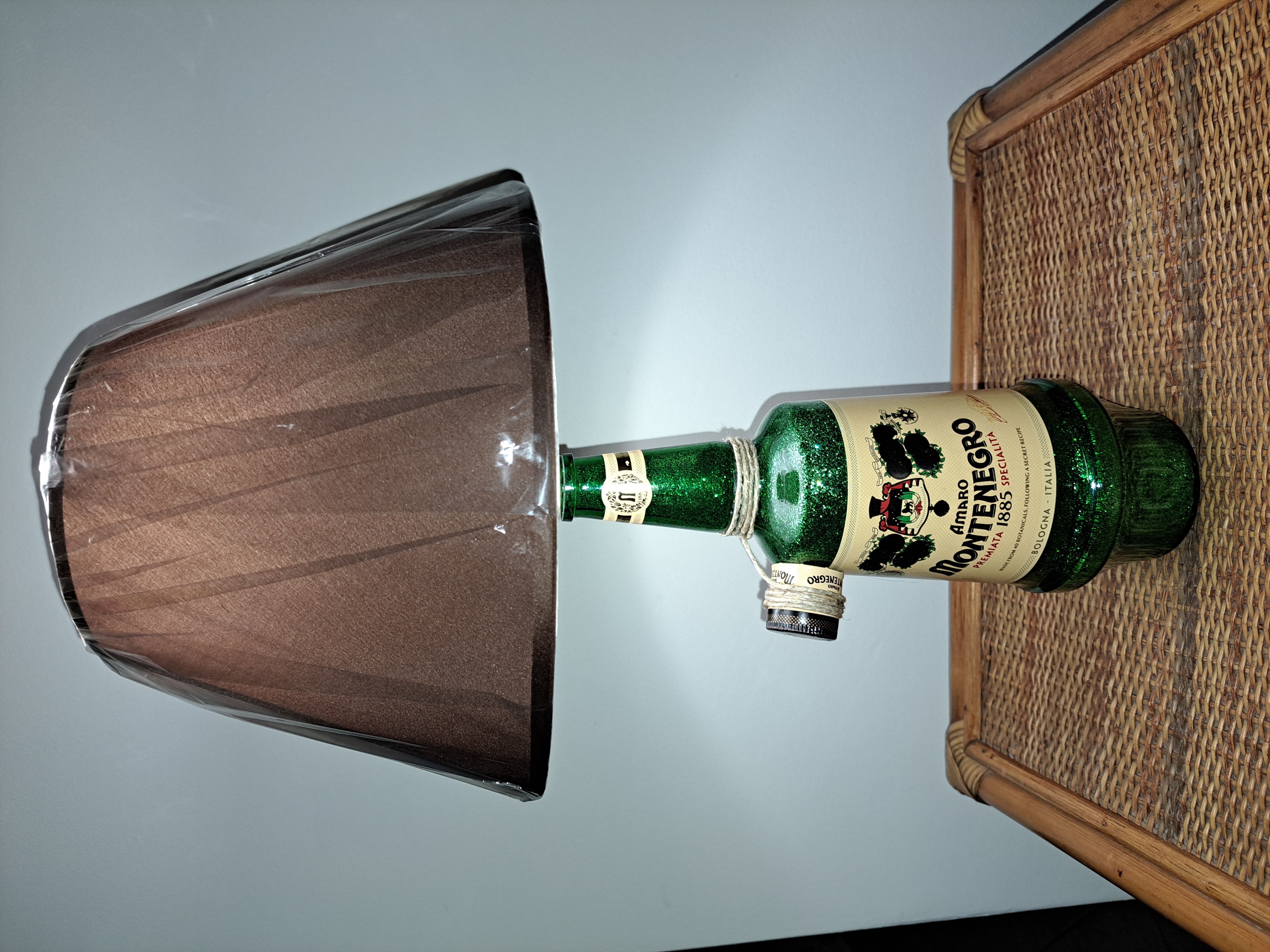 Lampada Bottiglia Amaro Montenegro
