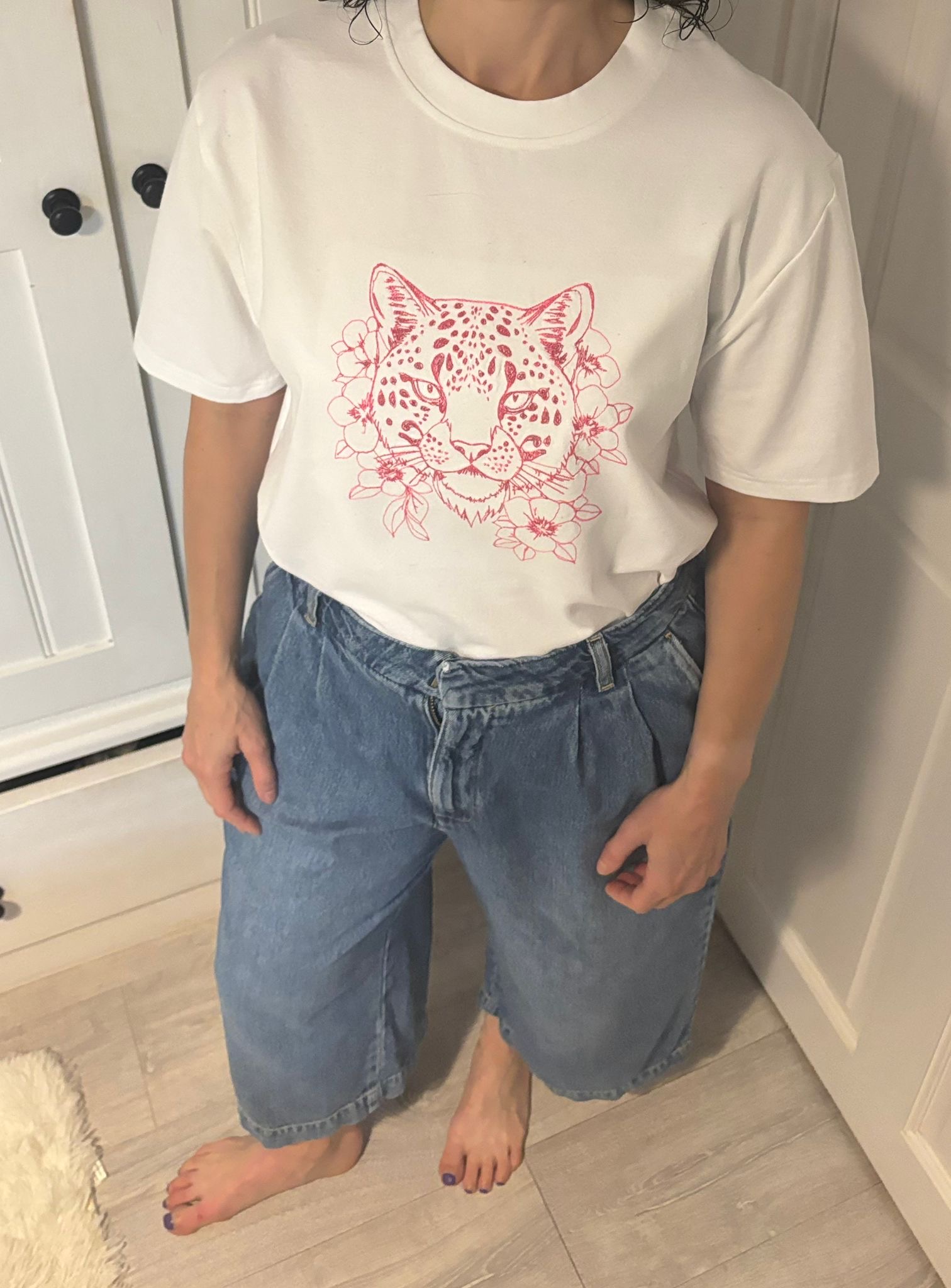 Big Cats Floral Collection(tee)