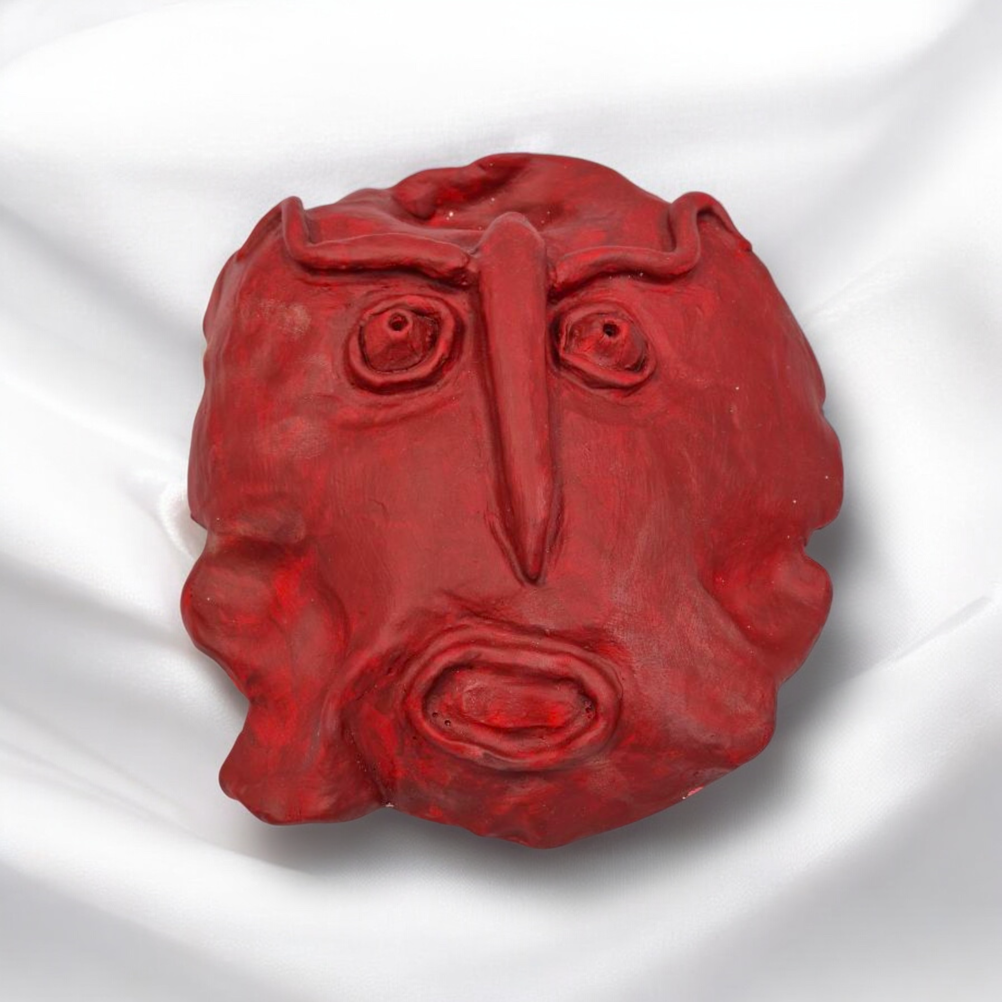 Handcrafted Red Clay Mask