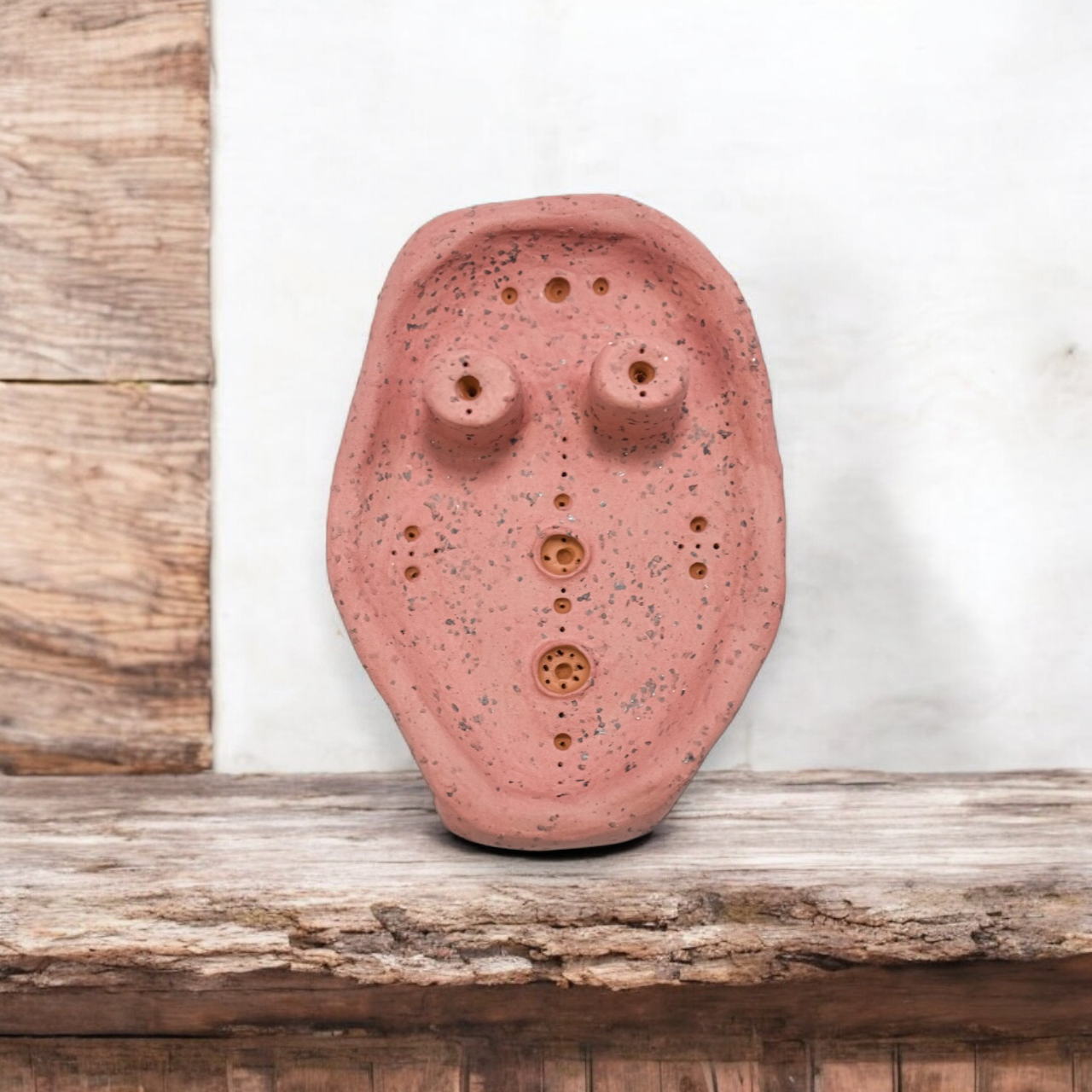 Handcrafted Terracotta Face Mask