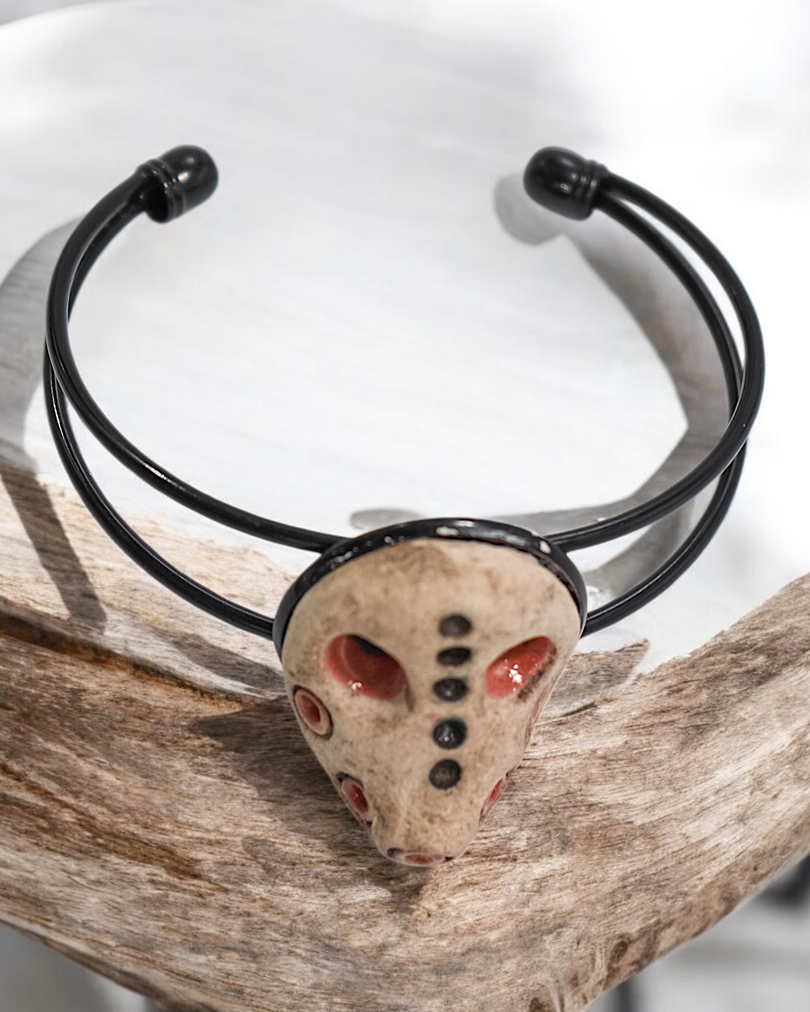 Hockey Mask-Themed Bracelet